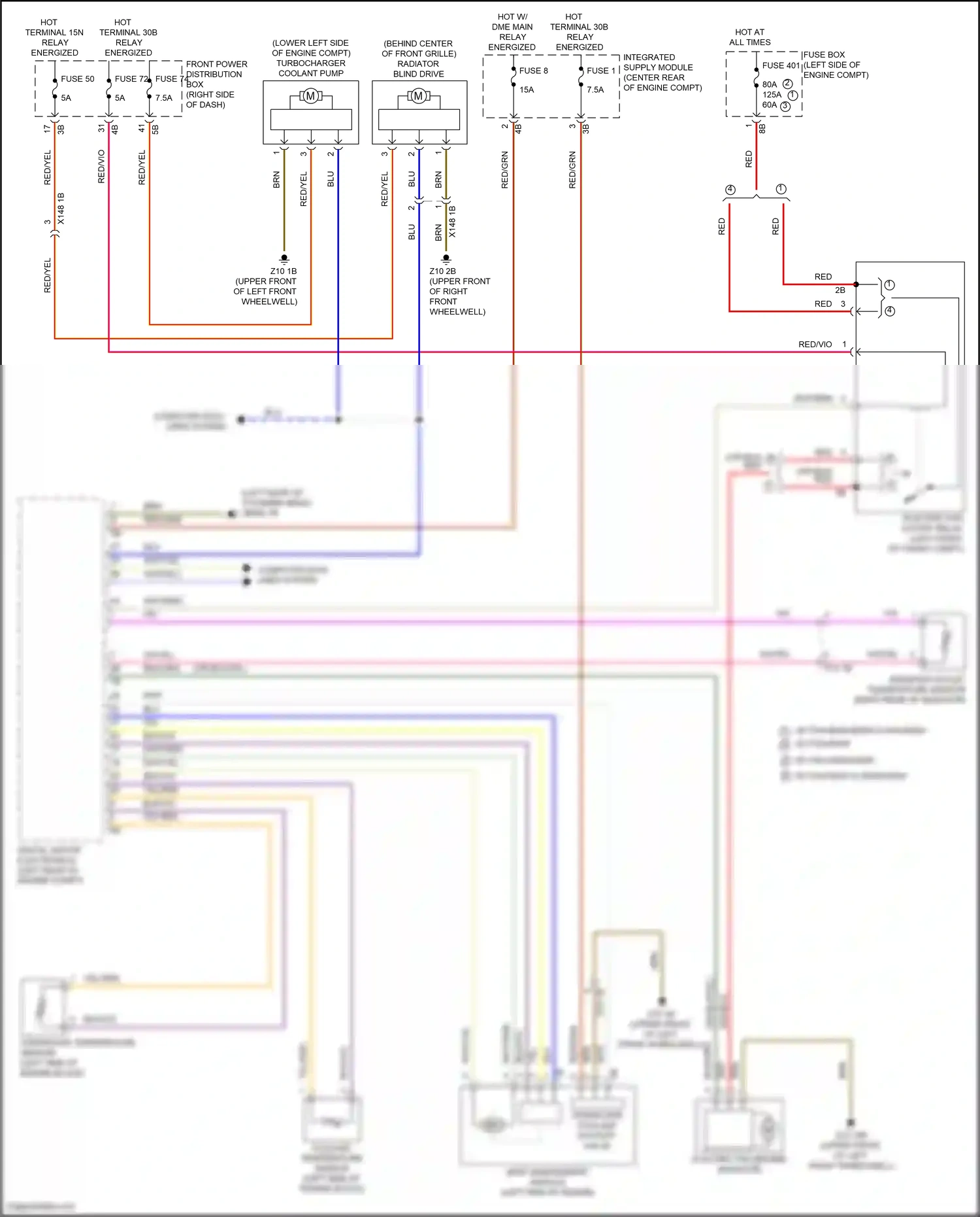 MINI Cooper SE III facelift 2 (2021-2024) computer data lines system wiring diagram  (75 of 104)