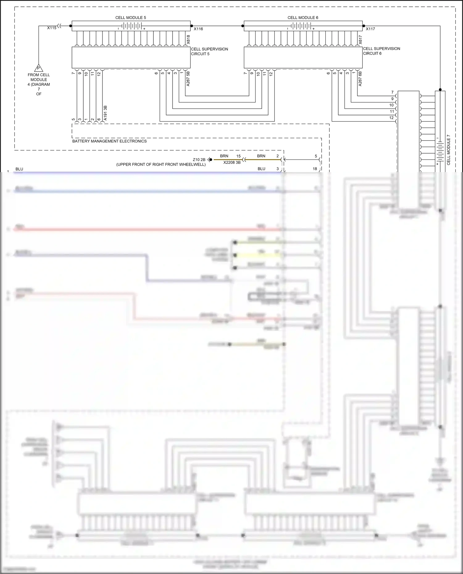 MINI Cooper SE III facelift 2 (2021-2024) computer data lines system wiring diagram  (104 of 104)