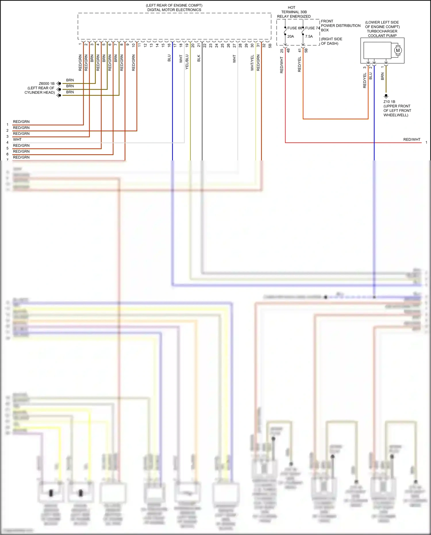 MINI Cooper SE III facelift 2 (2021-2024) computer data lines system wiring diagram  (93 of 104)