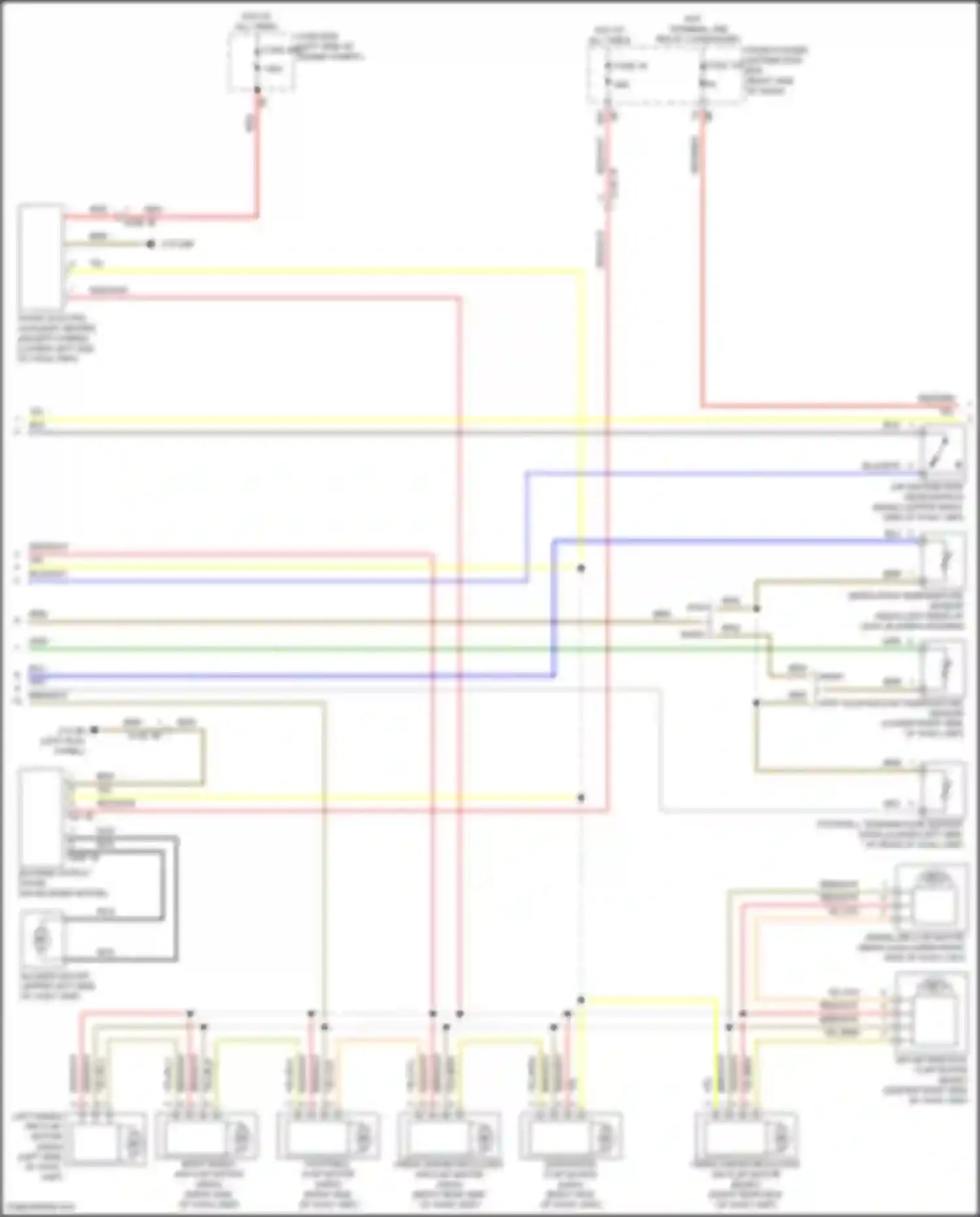 Wiring diagram fuse box for MINI Cooper SE III facelift 2 (2021-2024) (2 of 14)