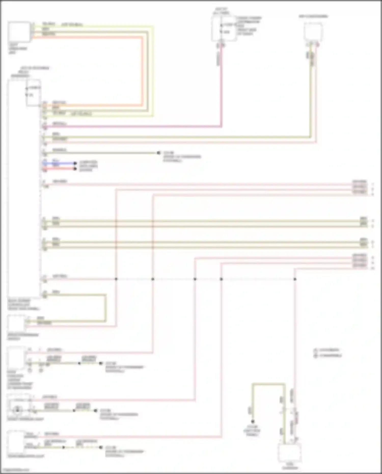 Wiring diagram hot at all times for MINI Cooper SE III facelift 2 (2021-2024) (35 of 53)