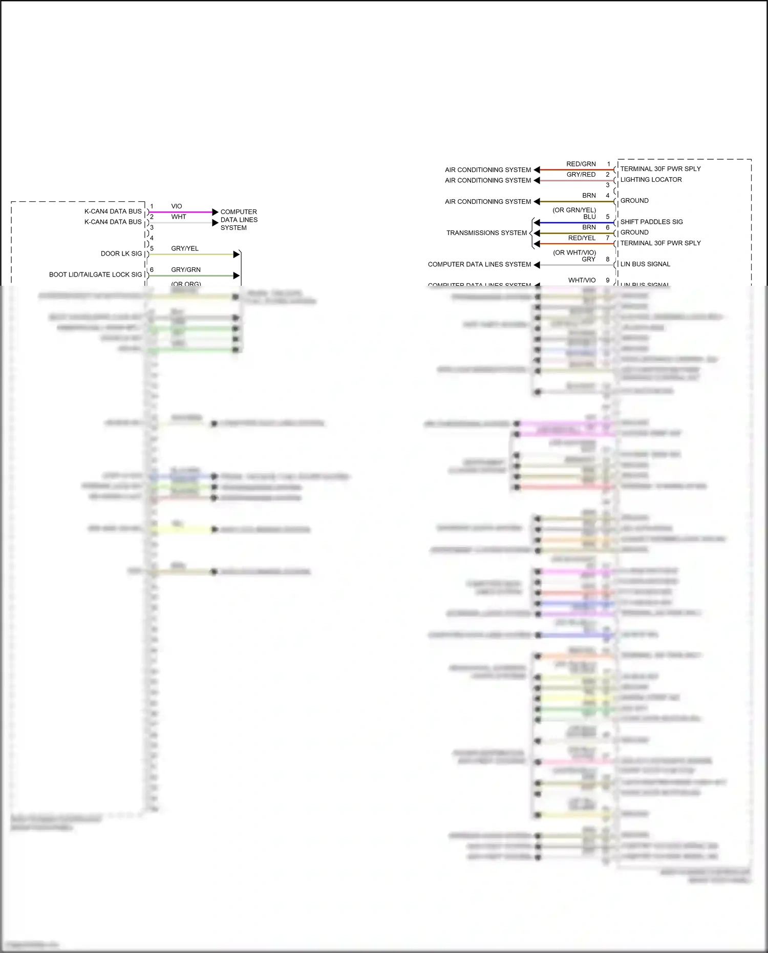 MINI Cooper SE III facelift 2 (2021-2024) led act automatic engine start stop function wiring diagram  (1 of 1)