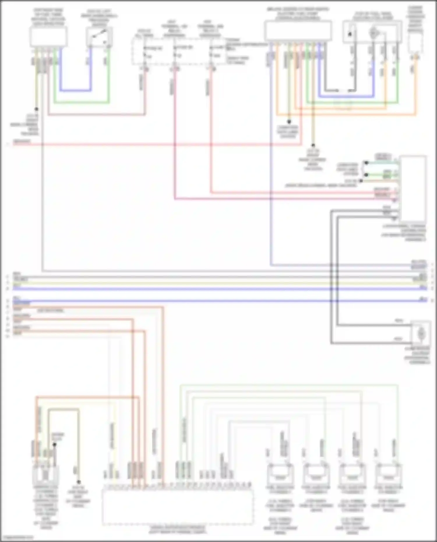 Wiring diagram relay 2 energized for MINI Cooper SE III facelift 2 (2021-2024) (10 of 13)