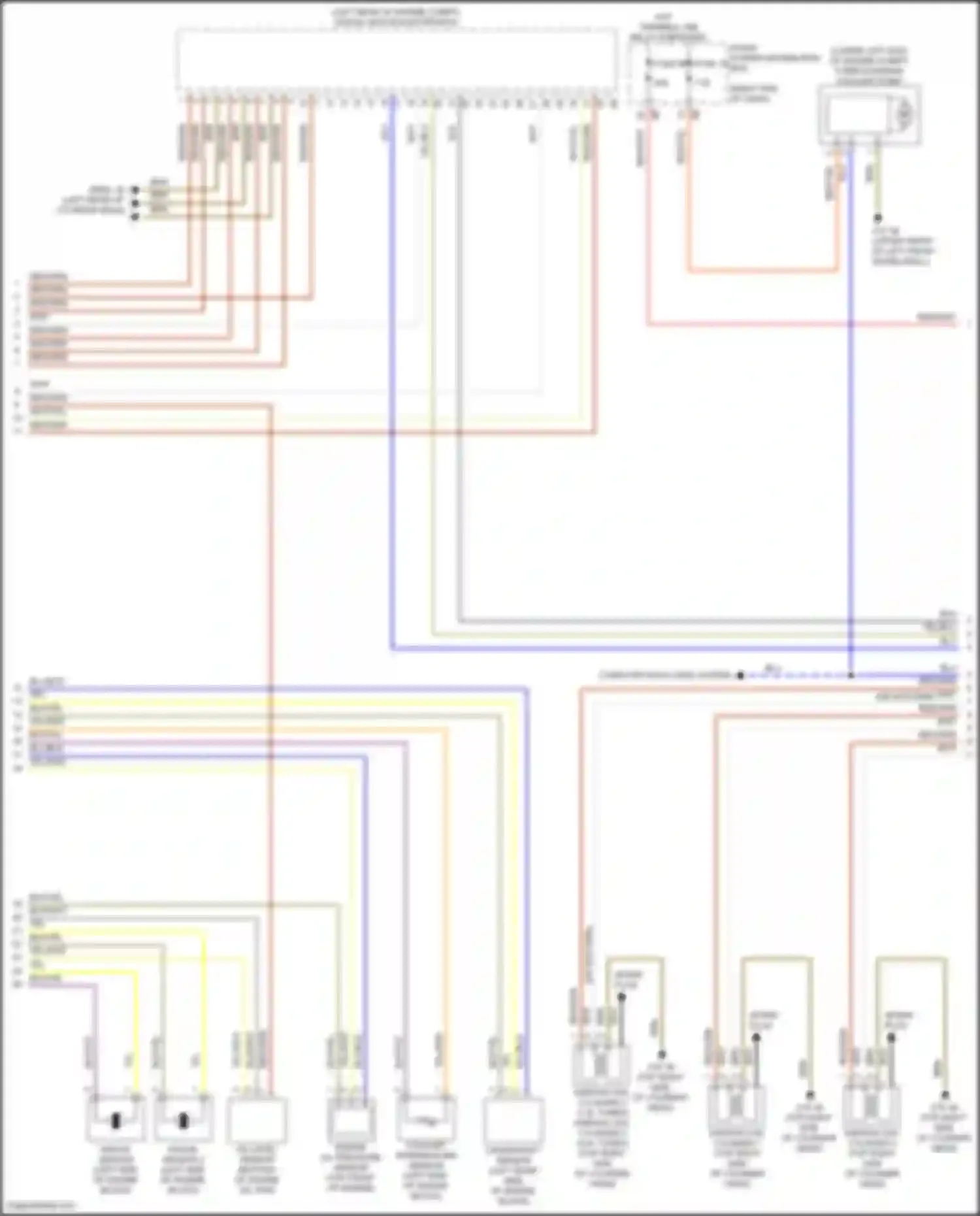 Wiring diagram wht/yel for MINI Cooper SE III facelift 2 (2021-2024) (23 of 34)
