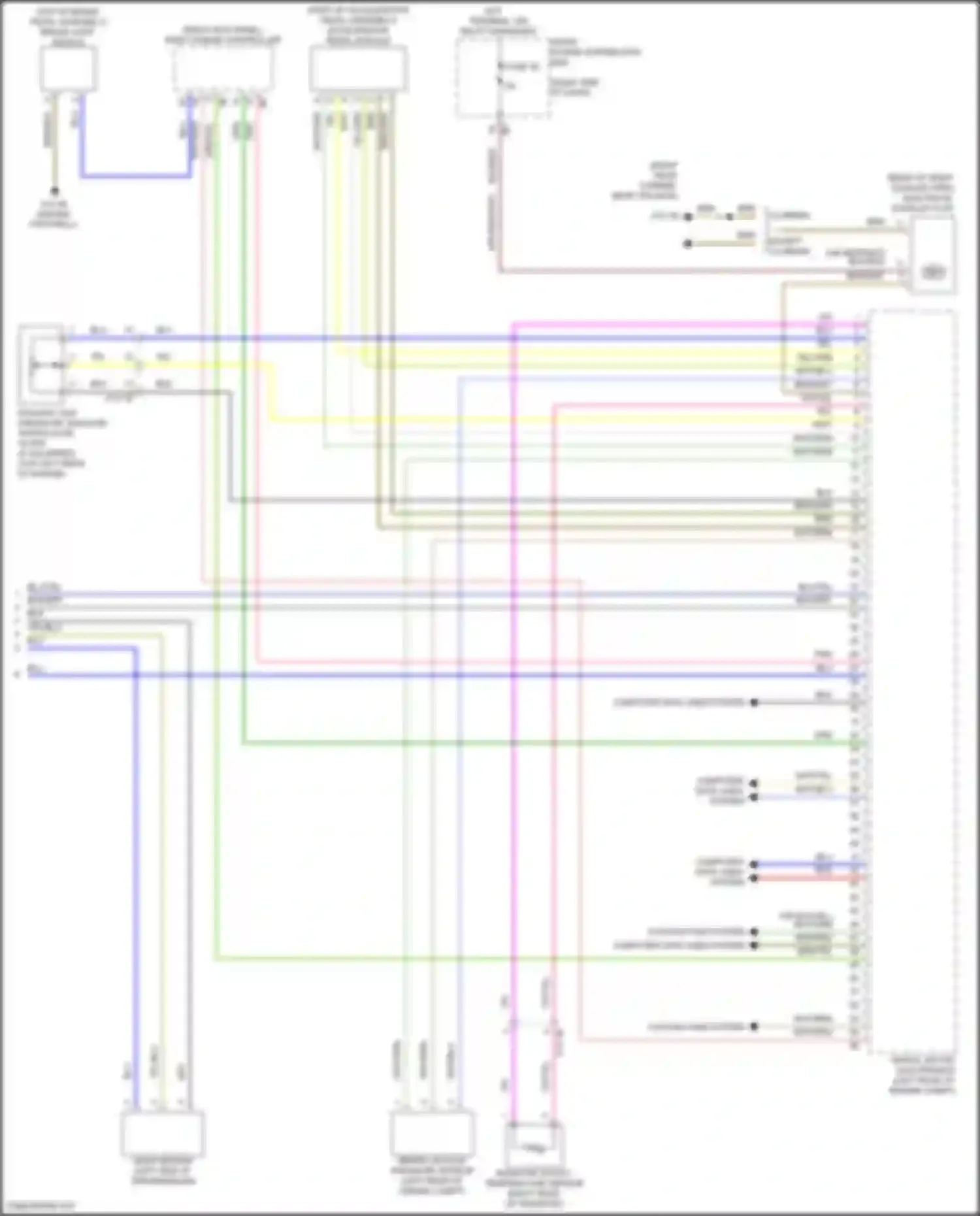 Wiring diagram yel for MINI Cooper SE III facelift 2 (2021-2024) (98 of 107)