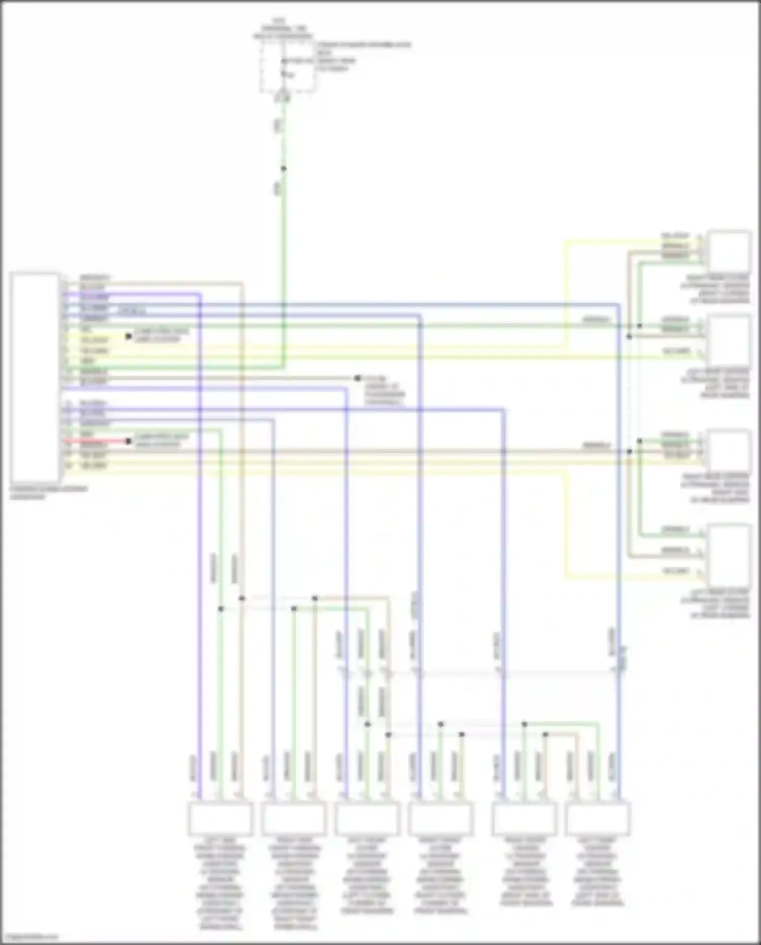 Cooper SE MINI III facelift (2018-2021): Parking assistant circuit