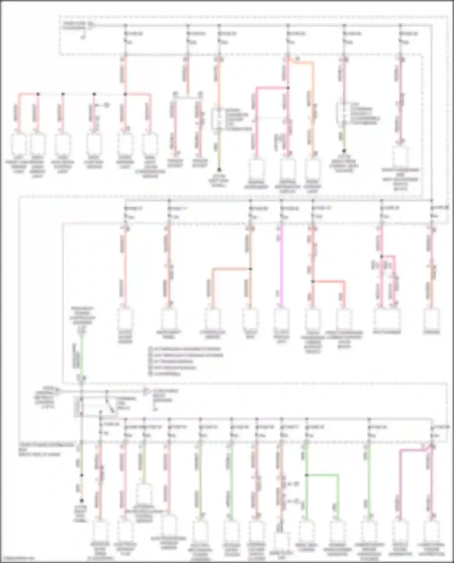 Cooper SE MINI III facelift (2018-2021): Power distribution circuit (3 of 4)