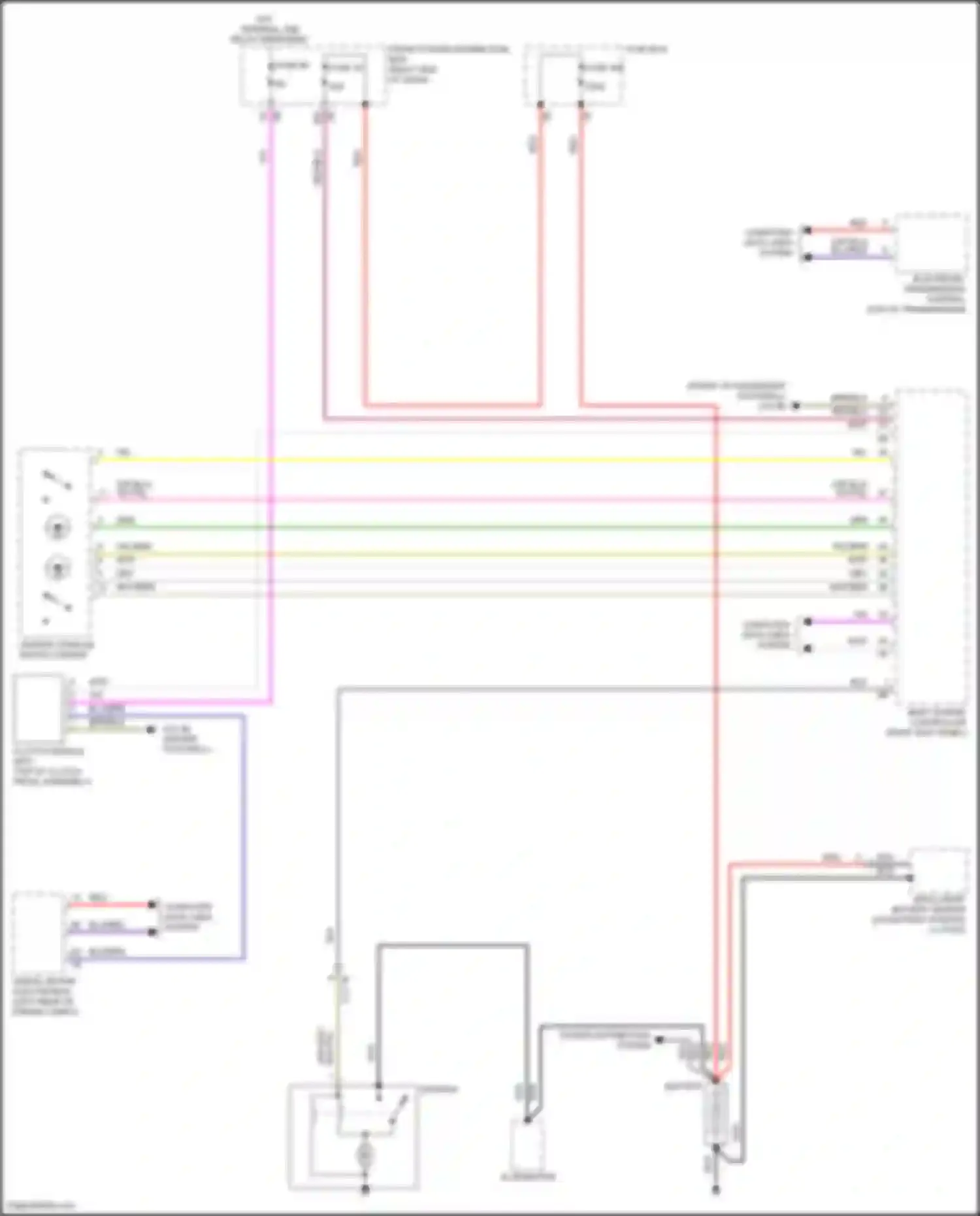 Cooper SE MINI III facelift (2018-2021): Starting circuit