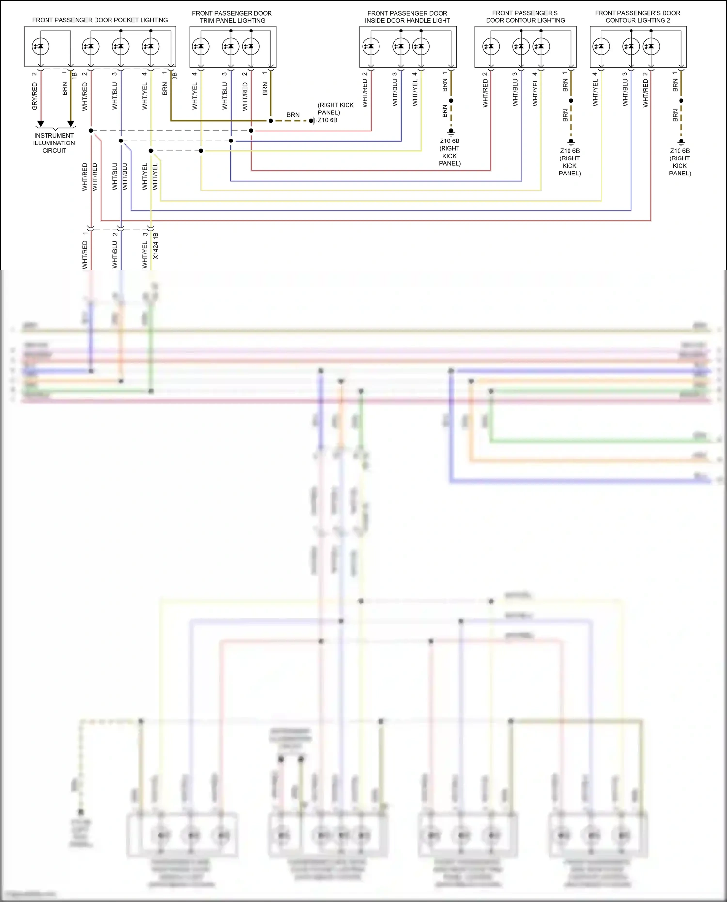 MINI Cooper SE III facelift (2018-2021) (left kick panel) wiring diagram  (33 of 49)