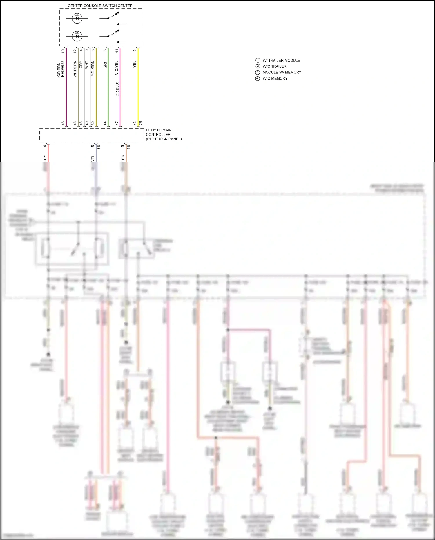 MINI Cooper SE III facelift (2018-2021) (left kick panel) wiring diagram  (12 of 49)