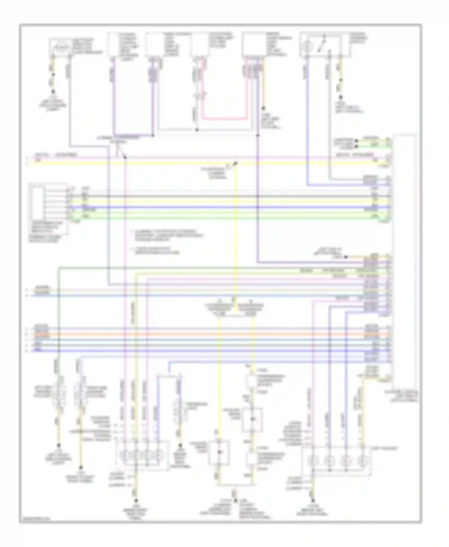 Cooper MINI I (2000-2015): Exterior lamps circuit, except convertible (2 of 2)