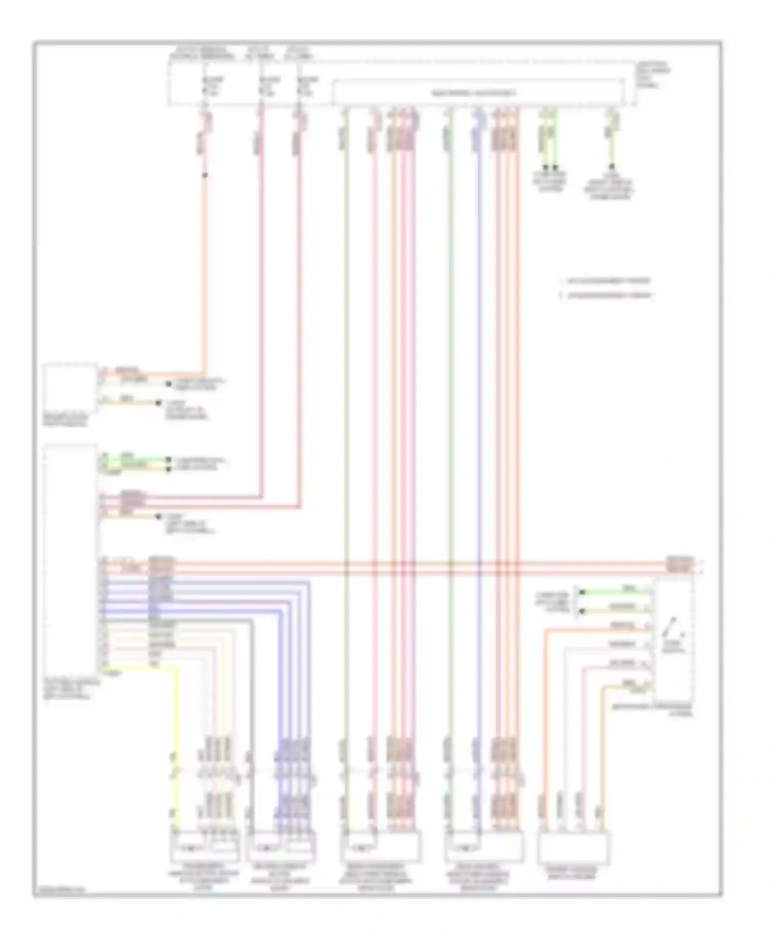 Cooper MINI I (2000-2015): Power windows circuit, countryman & paceman (1 of 2)