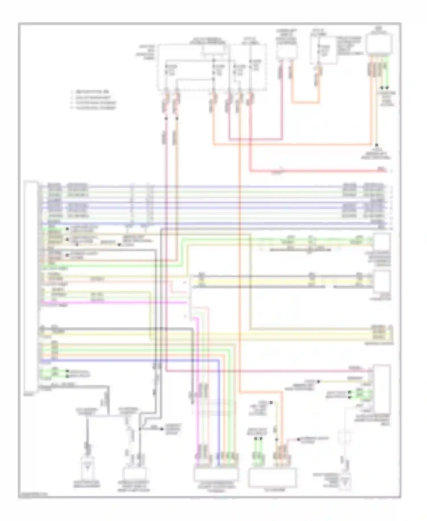 Wiring diagram aux-in connection for MINI Cooper I (2000-2015) (5 of 6)