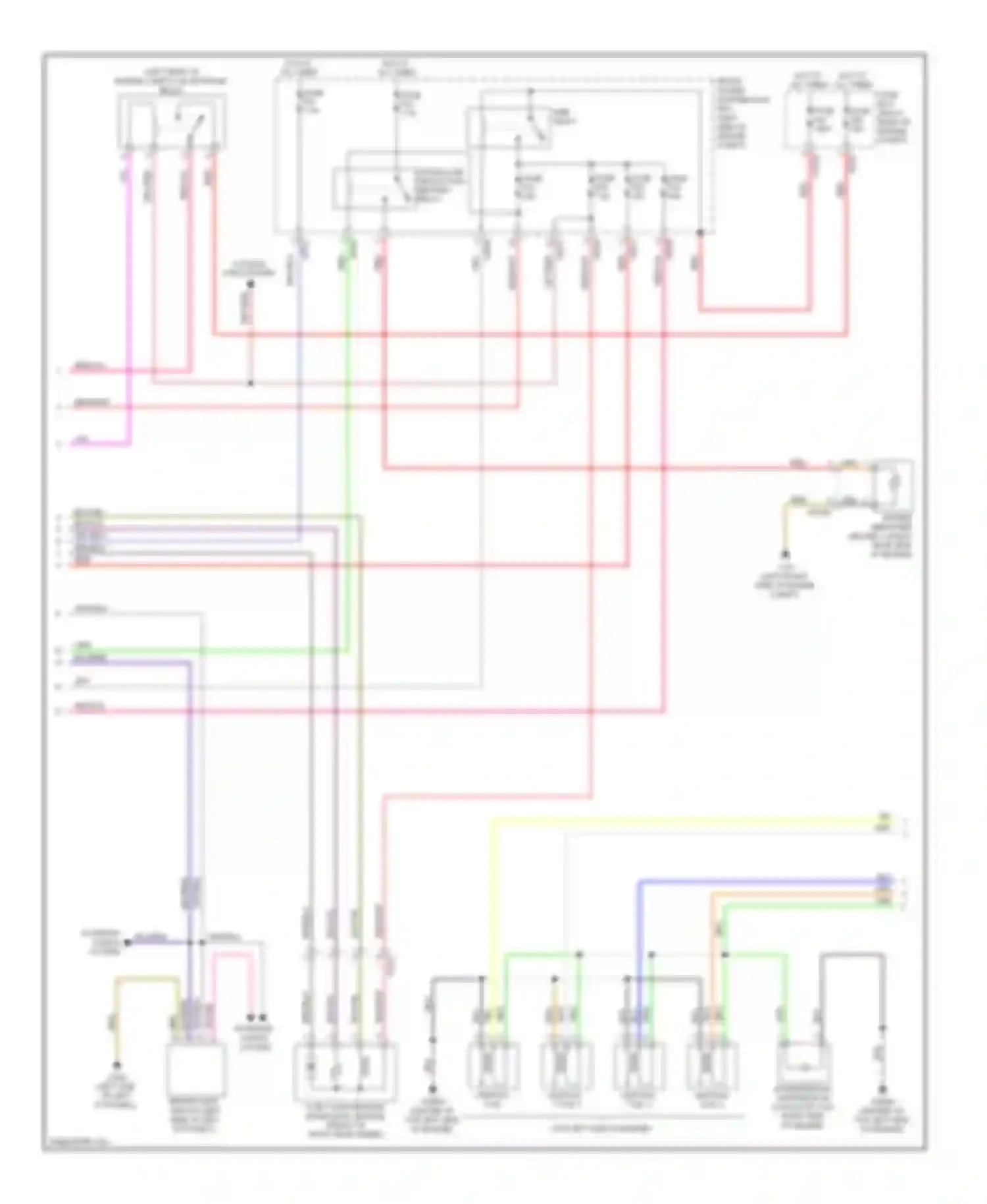 Wiring diagram blk/vio for MINI Cooper I (2000-2015) (8 of 13)