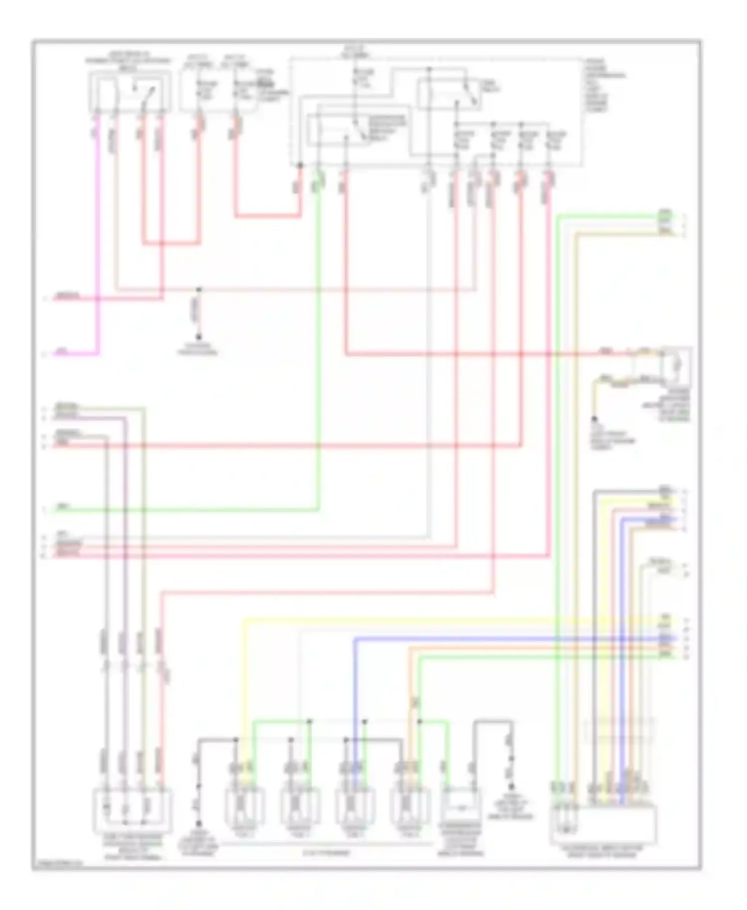 Wiring diagram ignition coil 2 for MINI Cooper I (2000-2015) (2 of 2)