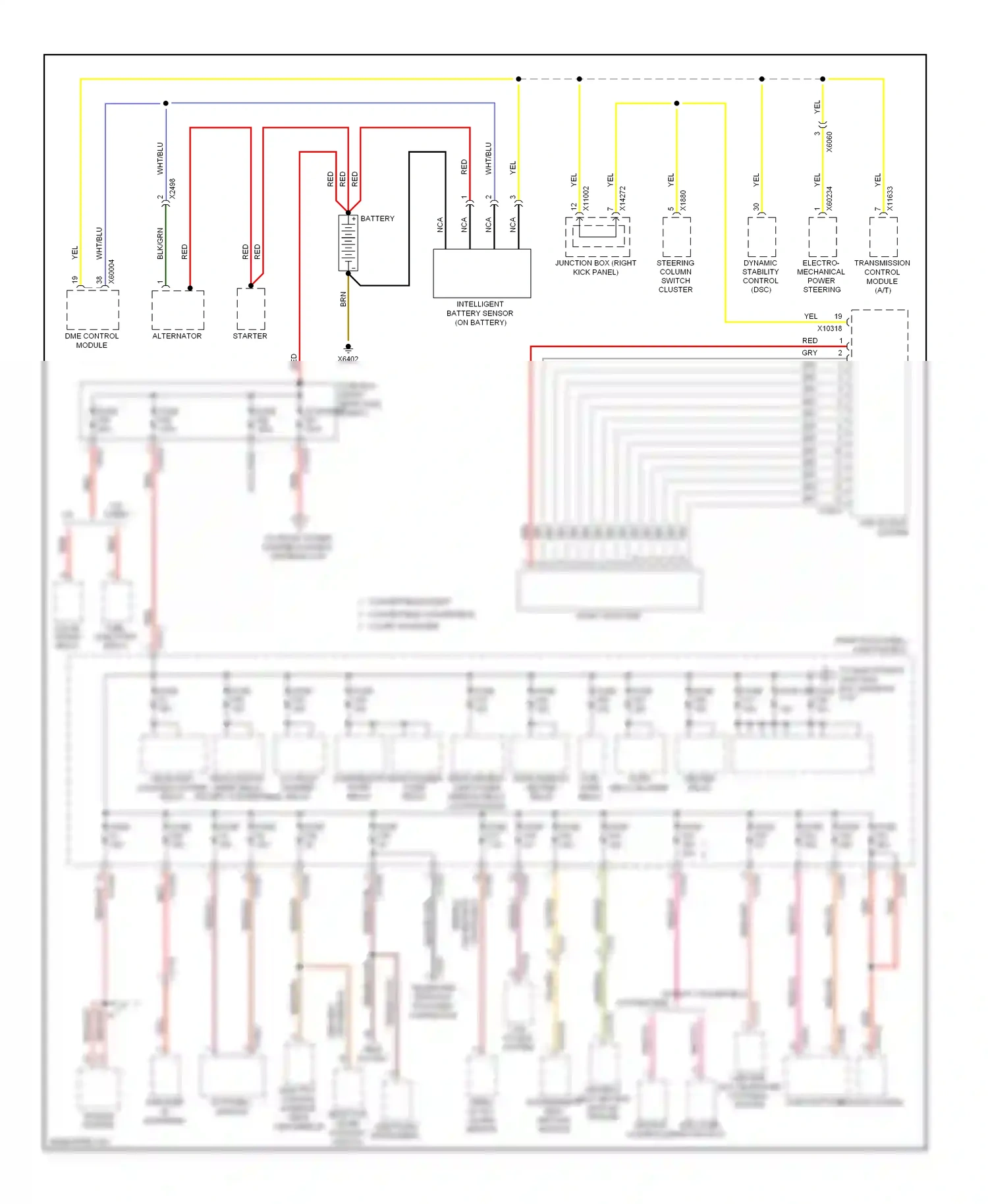 MINI Cooper I (2000-2015) (or blk/blu) wiring diagram  (2 of 2)