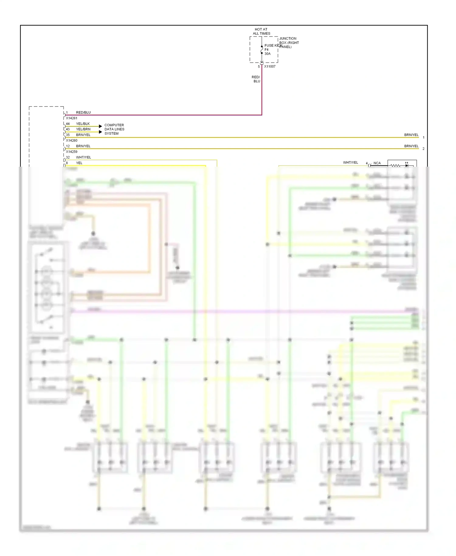 MINI Cooper I (2000-2015) org/ wiring diagram  (13 of 30)