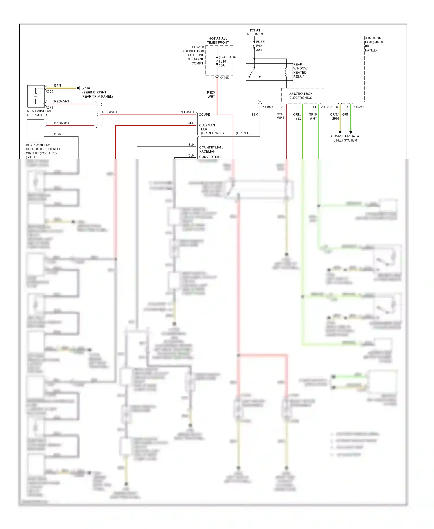 MINI Cooper I (2000-2015) org/ wiring diagram  (5 of 30)