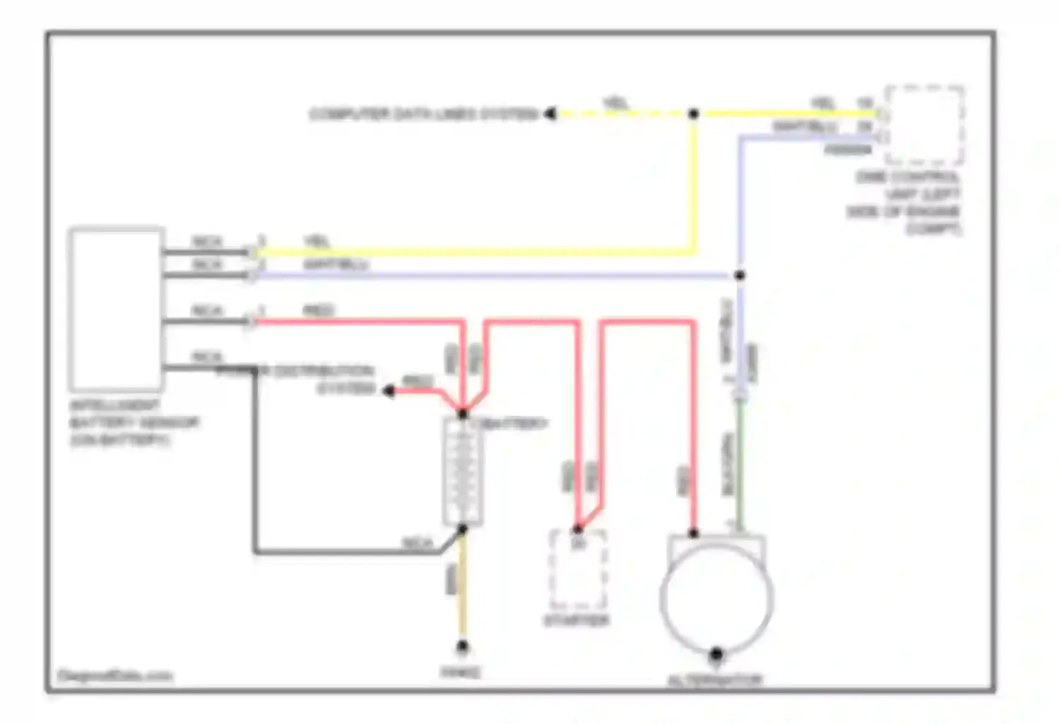 Wiring diagram red for MINI Cooper I (2000-2015) (41 of 60)