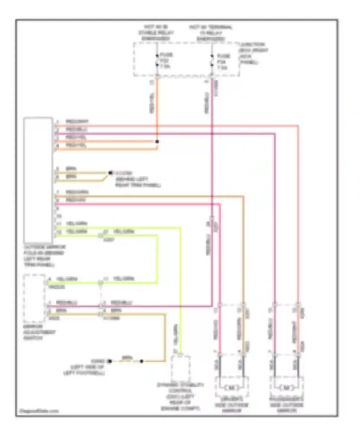 Wiring diagram red/grn for MINI Cooper I (2000-2015) (24 of 35)