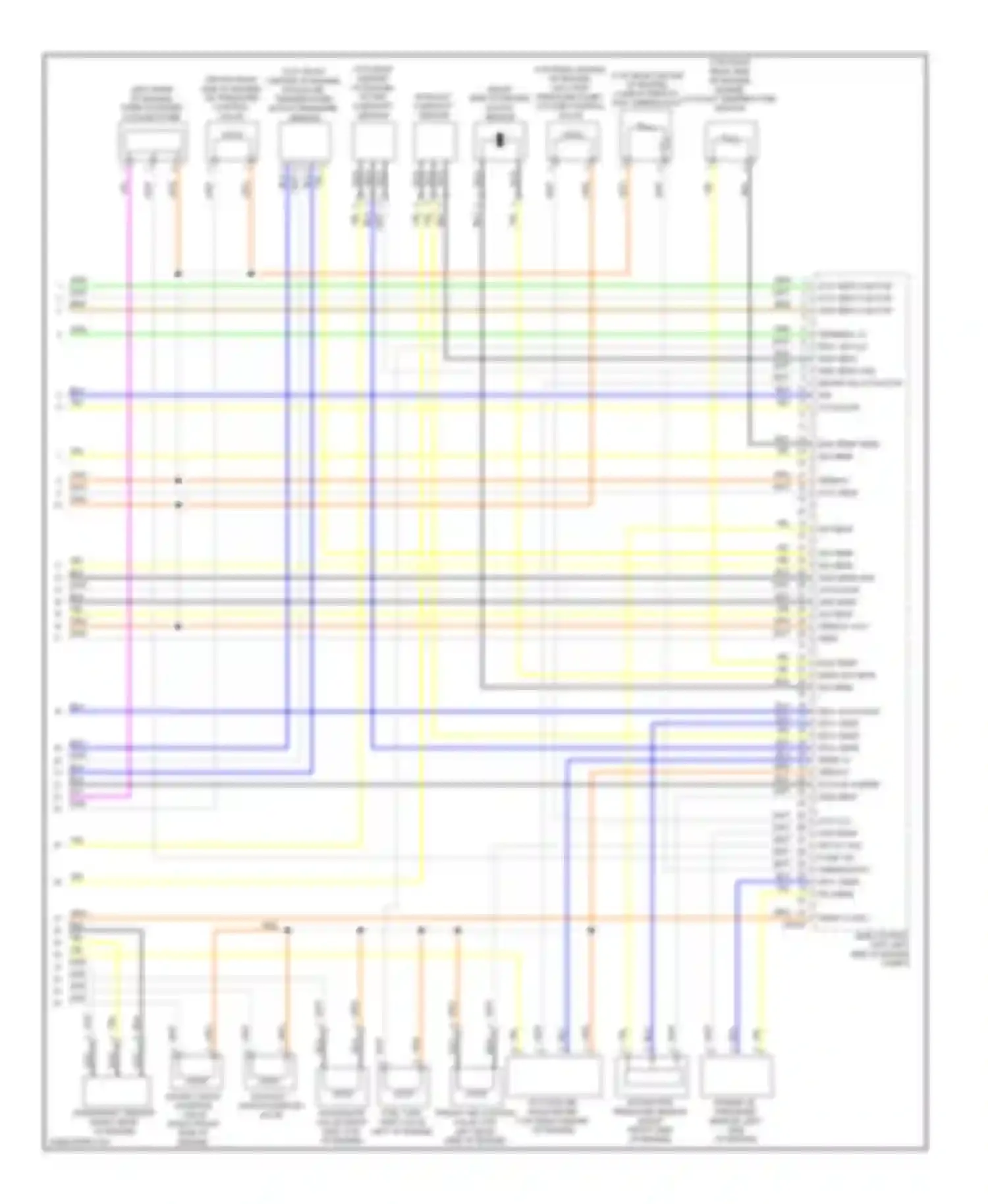 Wiring diagram terminal 15 sply sig vlv gnd sens gnd sens gnd meter sig actuator sig actuator for MINI Cooper I (2000-2015) (1 of 1)