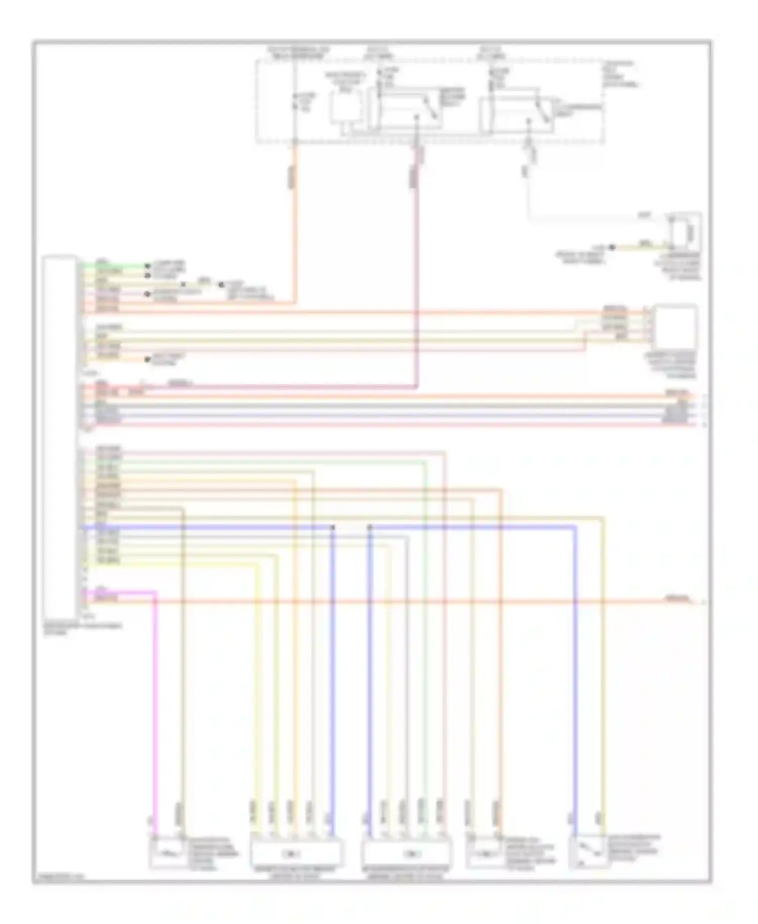 Cooper MINI II facelift (2010-2015): Manual a/c circuit (1 of 2)
