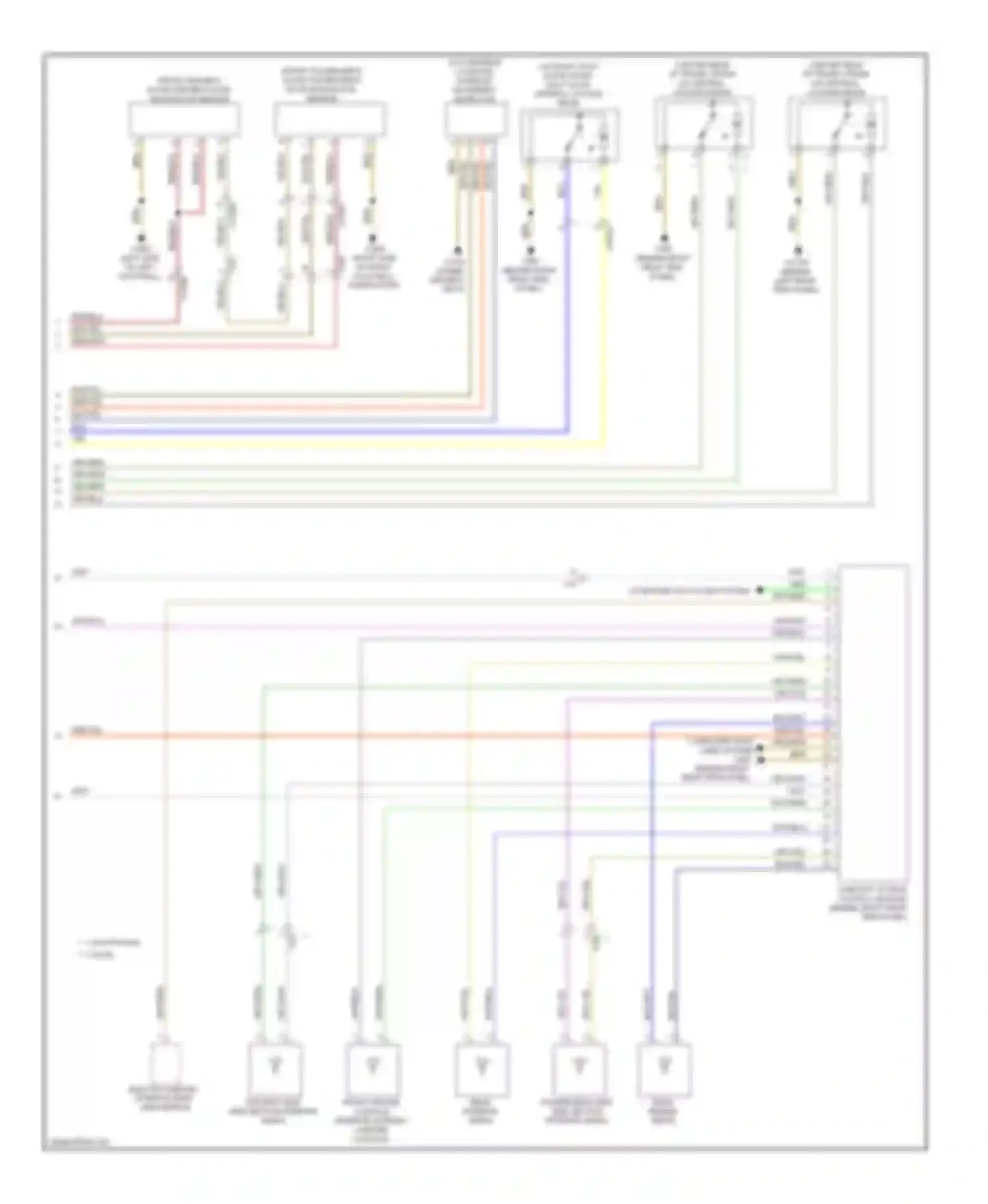 Cooper MINI II facelift (2010-2015): Access/start circuit (3 of 3)