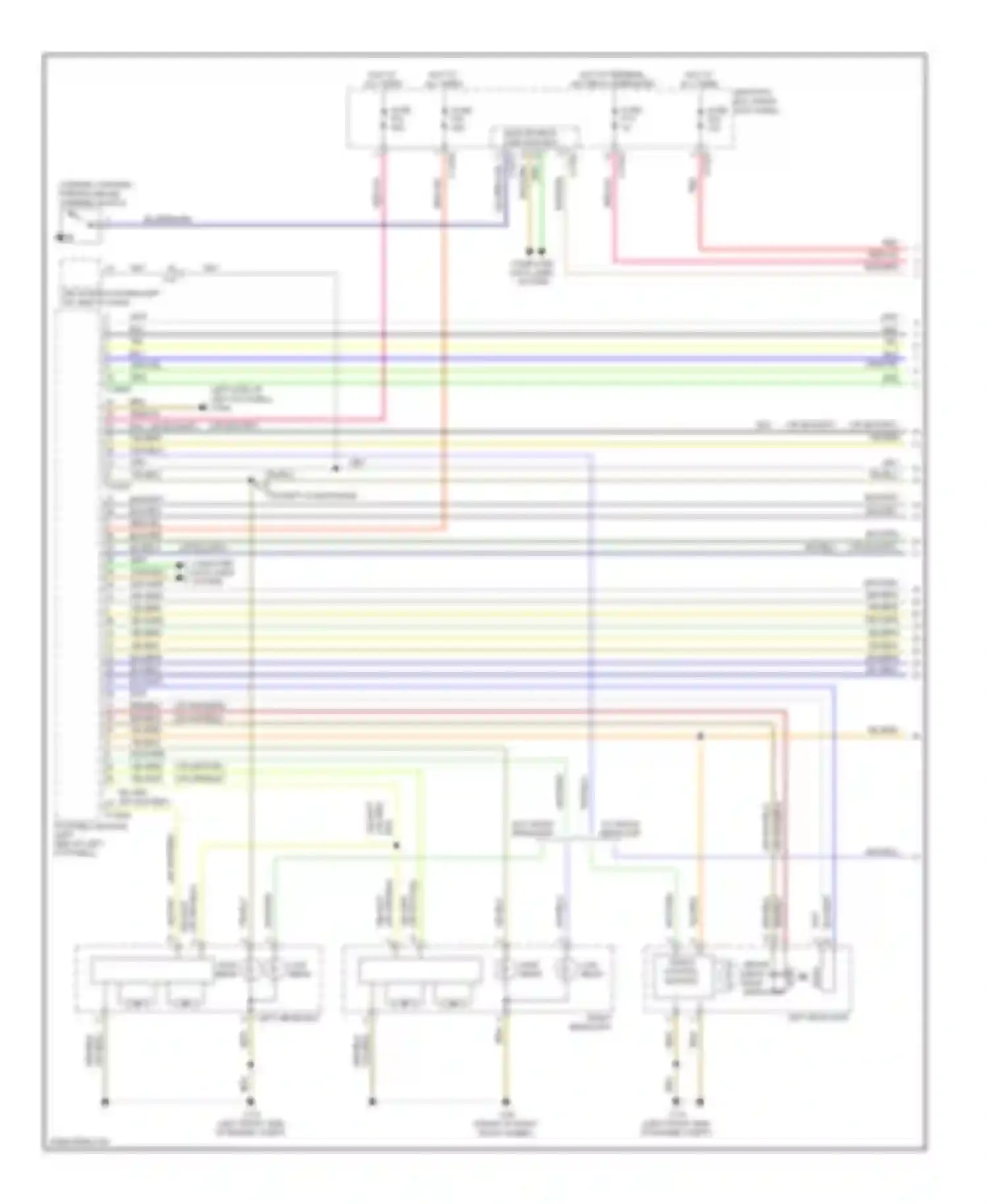Cooper MINI II facelift (2010-2015): Headlights circuit (1 of 2)