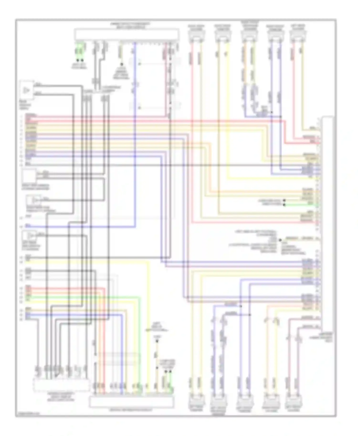 Cooper MINI II facelift (2010-2015): Navigation circuit, with amplifier (2 of 2)