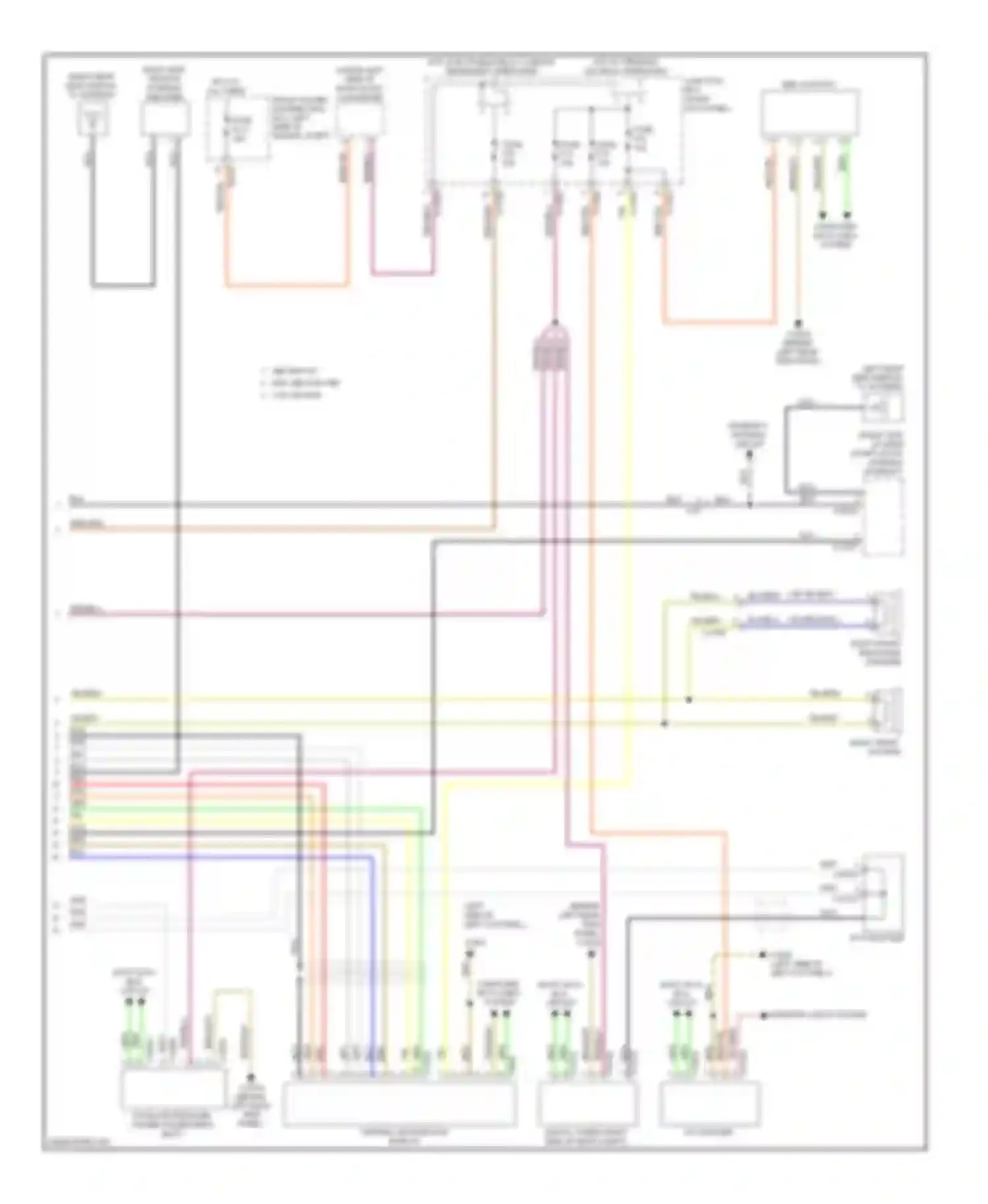 Cooper MINI II facelift (2010-2015): Navigation circuit, without amplifier (2 of 2)