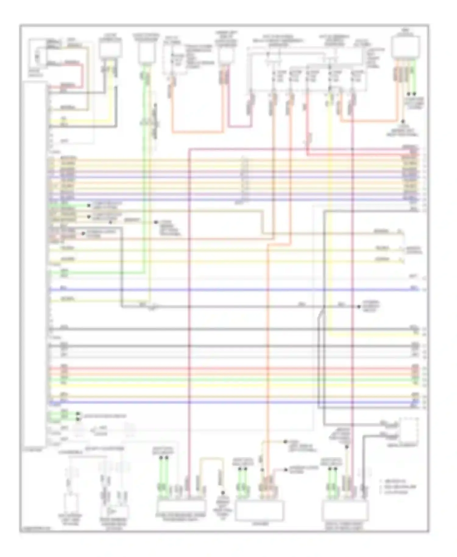 Cooper MINI II facelift (2010-2015): Radio circuit, with ccc & m-ask with amplifier (1 of 2)
