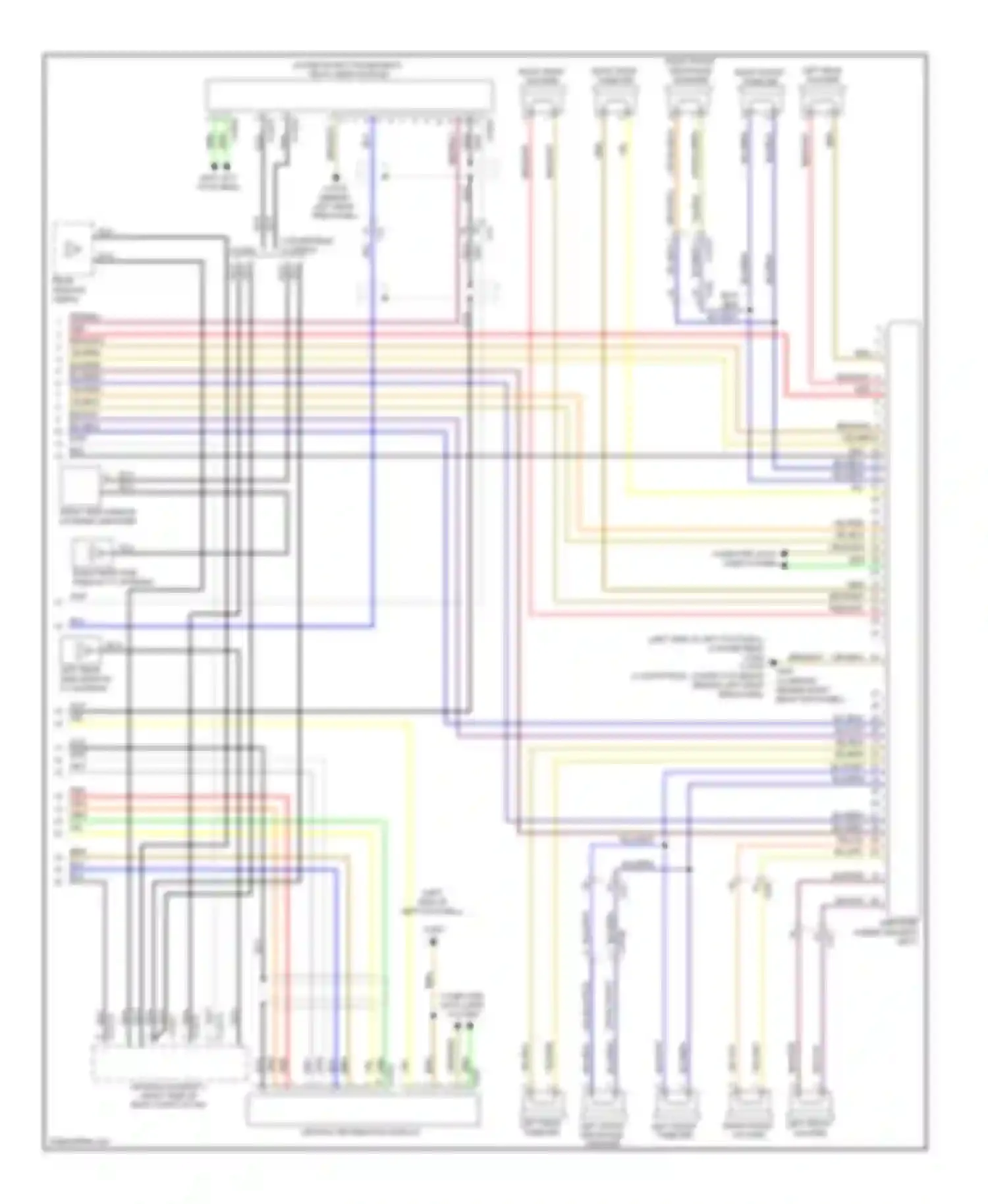 Cooper MINI II facelift (2010-2015): Radio circuit, with ccc & m-ask with amplifier (2 of 2)