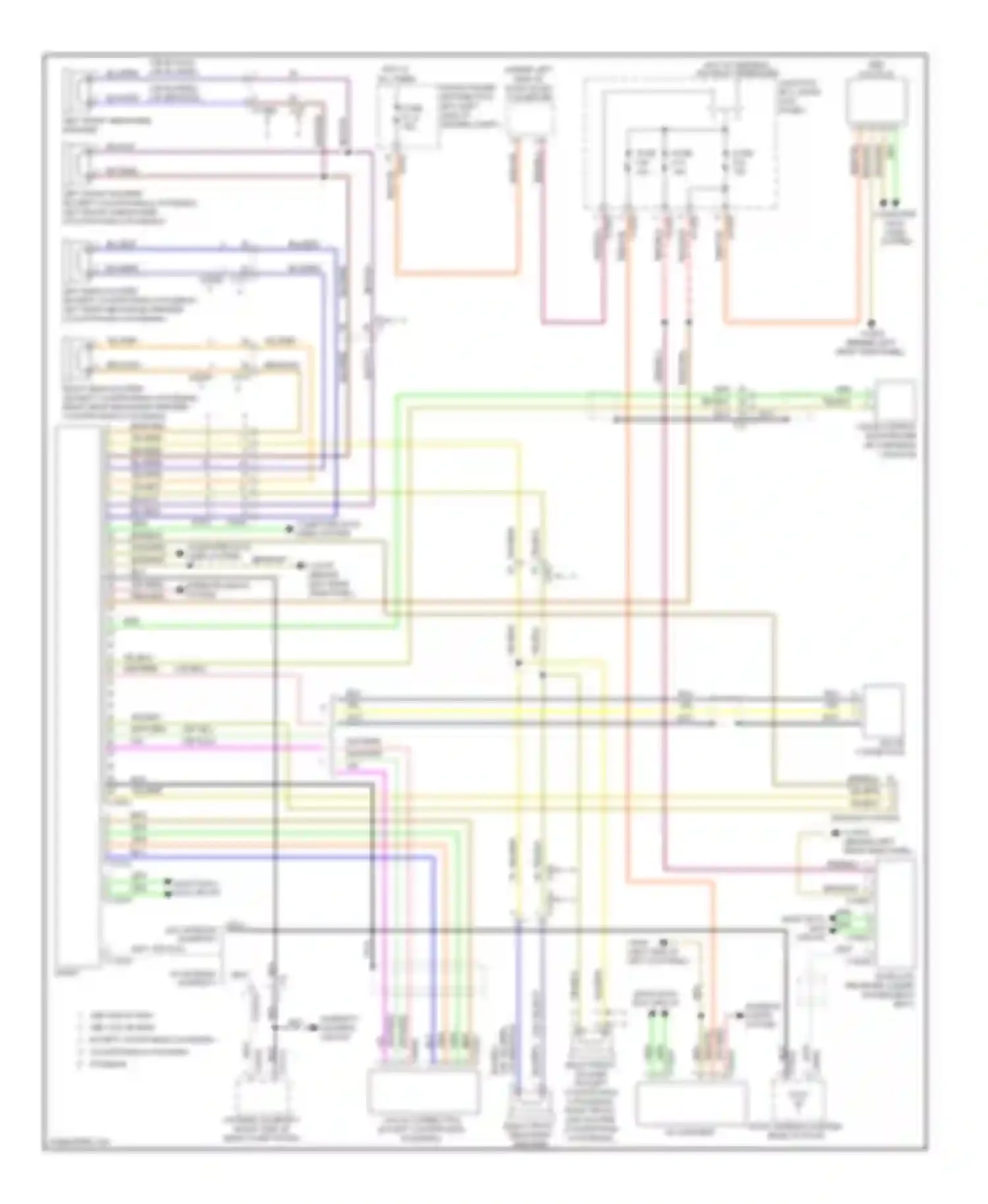 Cooper MINI II facelift (2010-2015): Radio circuit, without ccc & m-ask without amplifier