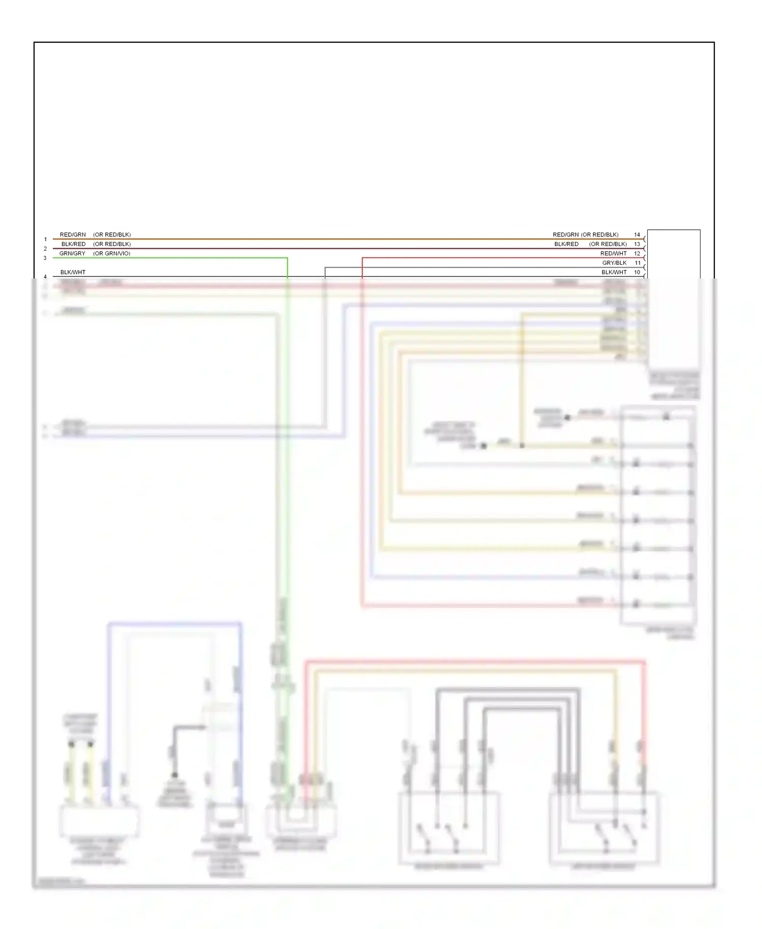 MINI Cooper II facelift (2010-2015) dynamic stability control (dsc) wiring diagram  (10 of 10)