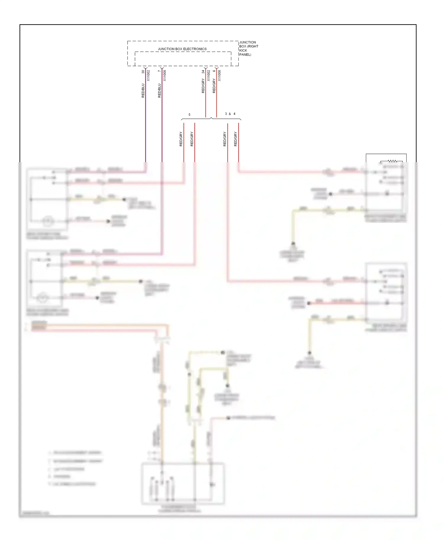 MINI Cooper II facelift (2010-2015) paceman wiring diagram  (3 of 3)