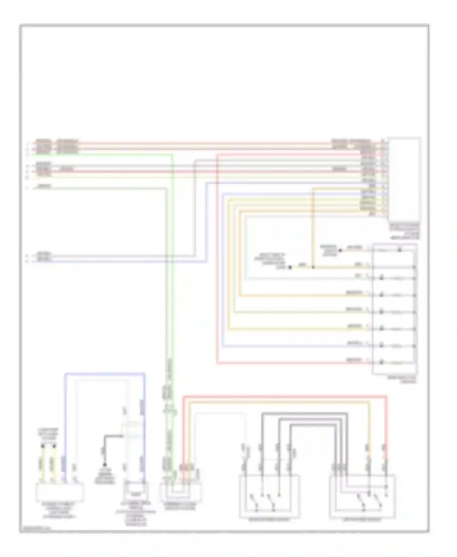 Wiring diagram selector lever position switch for MINI Cooper II facelift (2010-2015) (8 of 8)