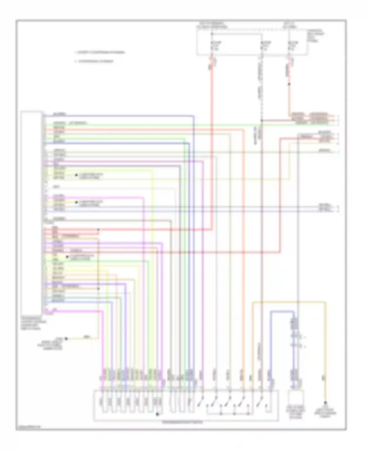 Wiring diagram vio/blu for MINI Cooper II facelift (2010-2015) (4 of 4)