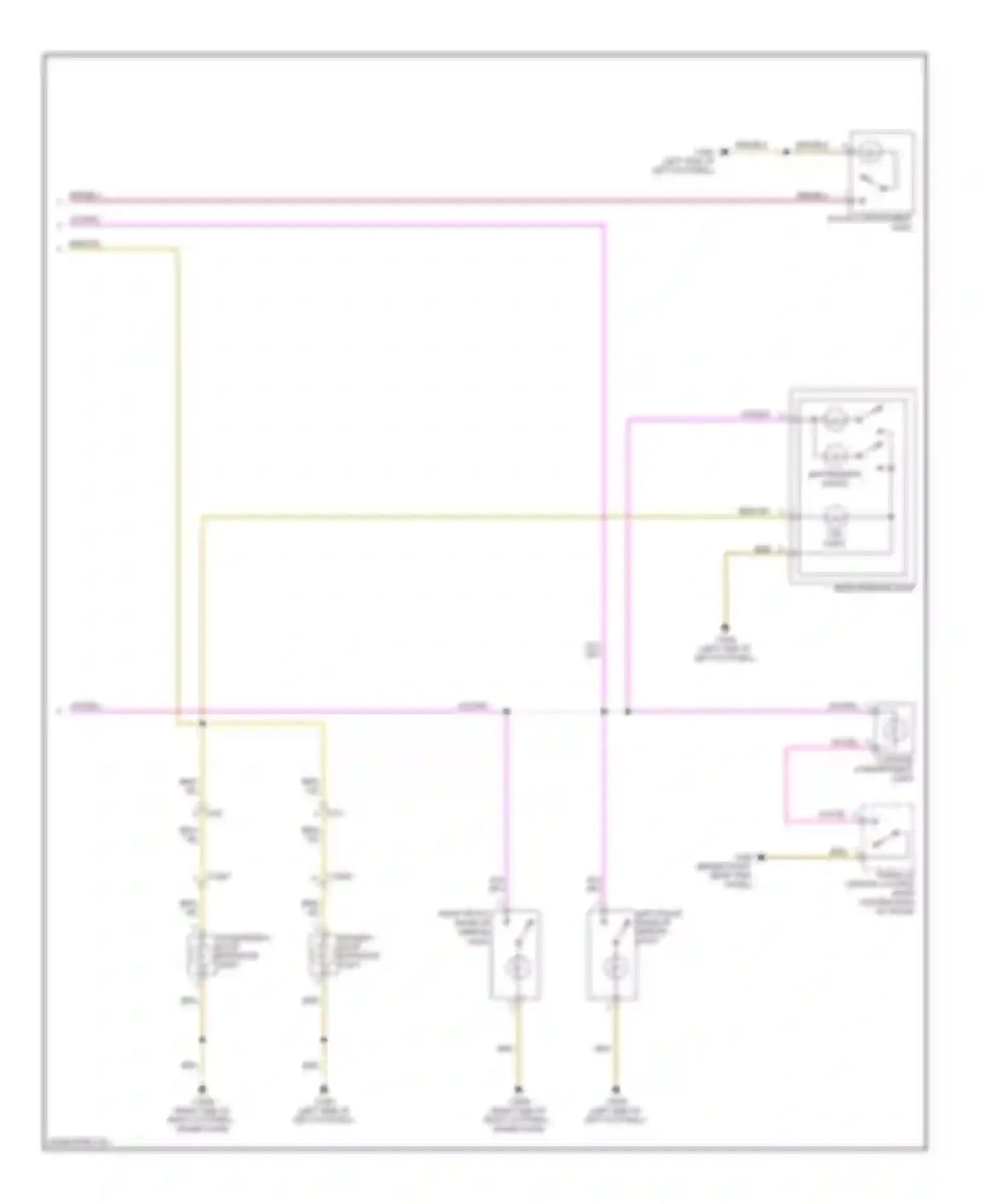Wiring diagram vio/yel for MINI Cooper II facelift (2010-2015) (15 of 29)
