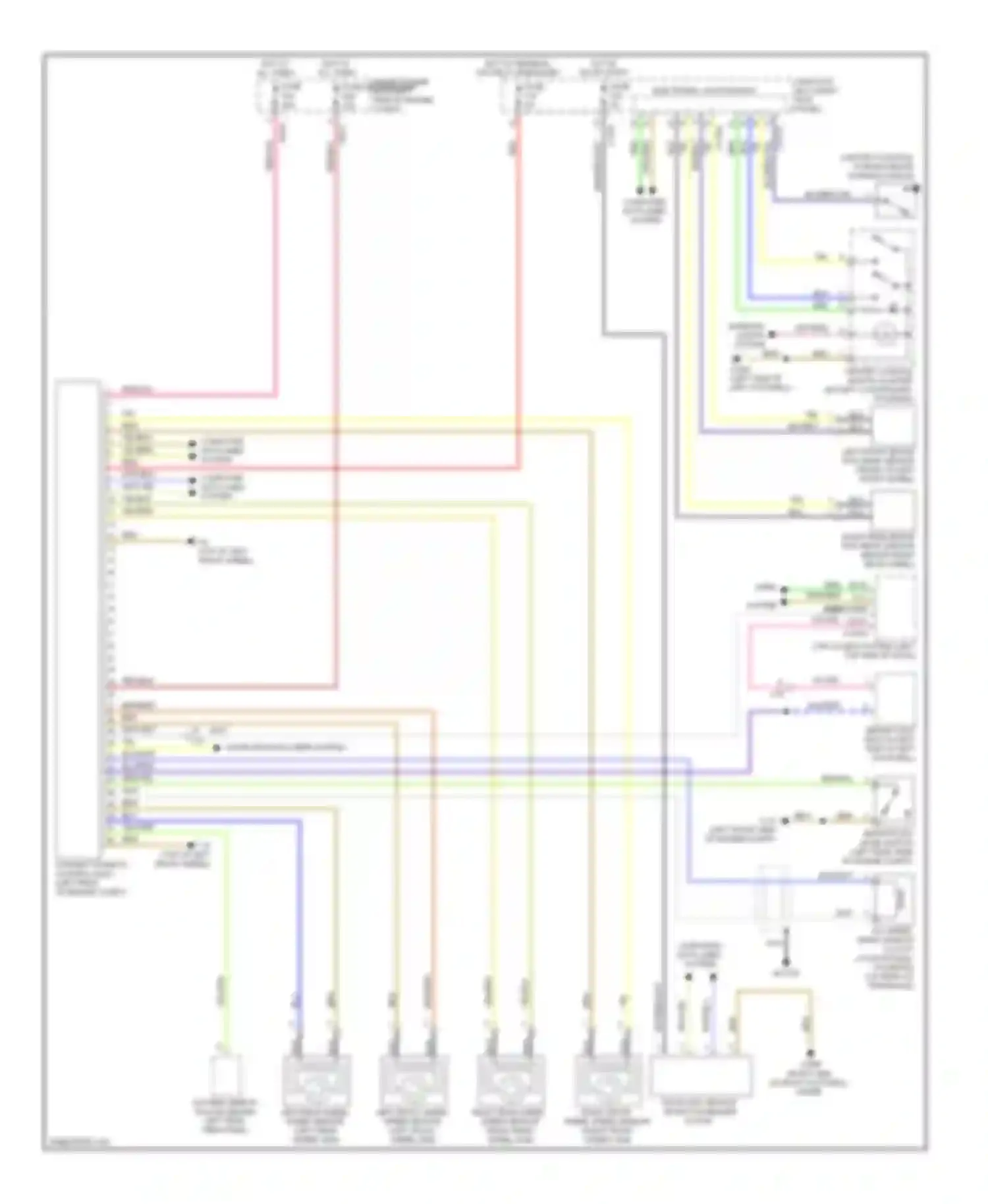 Wiring diagram wht/gry for MINI Cooper II facelift (2010-2015) (1 of 3)