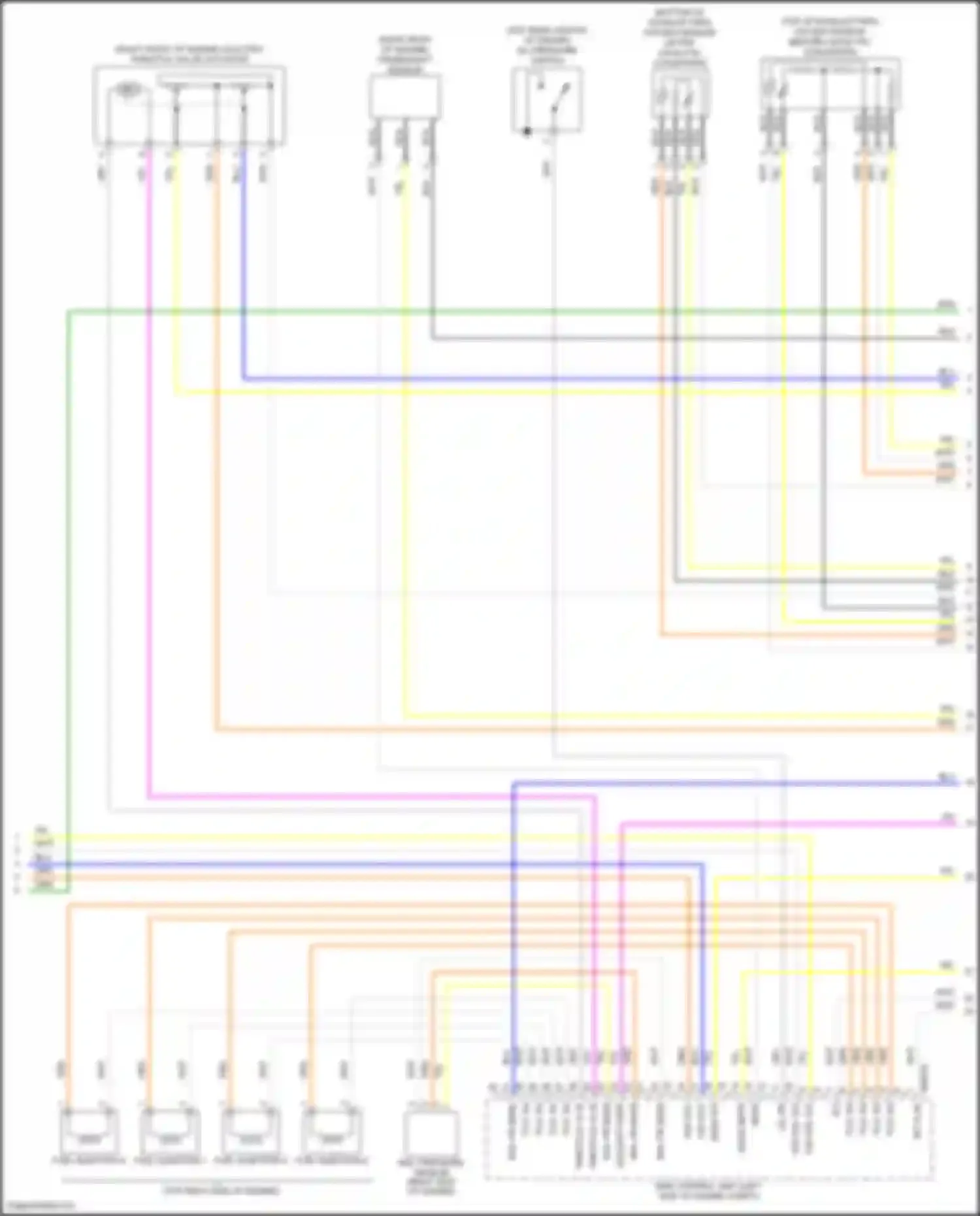 Cooper MINI II facelift (2010-2015): Wiring diagram engine performance 1.6l turbo, jcw (3 of 4)