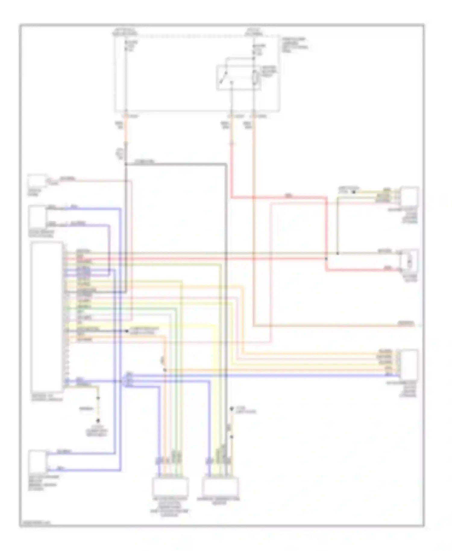 Cooper MINI II (2006-2010): Automatic a/c circuit, convertible with single stage cooling fans (1 of 2)