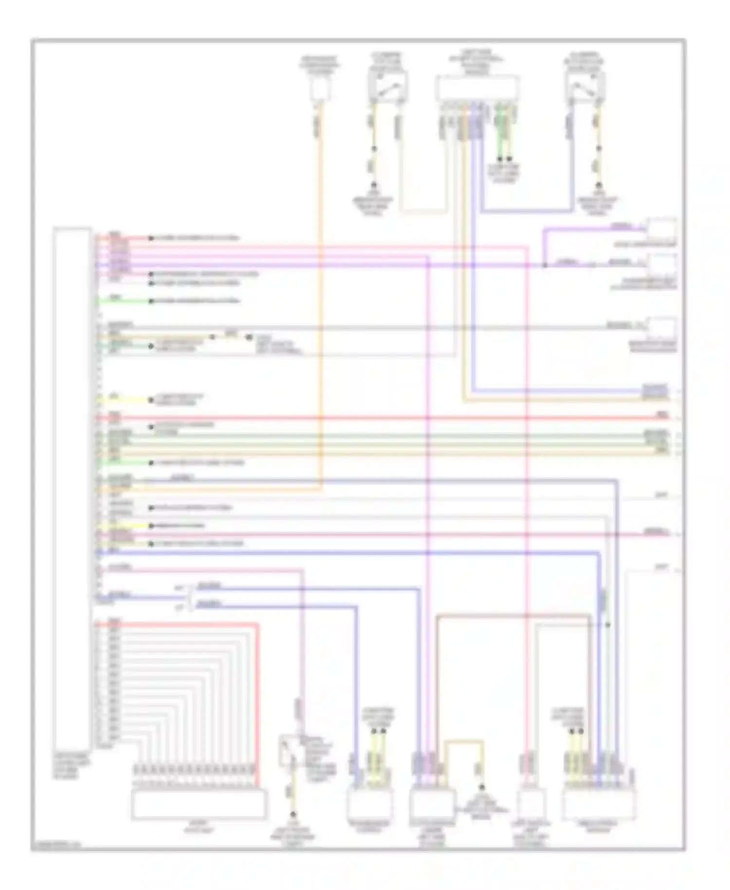 Cooper MINI II (2006-2010): Anti-theft circuit, except convertible (1 of 2)