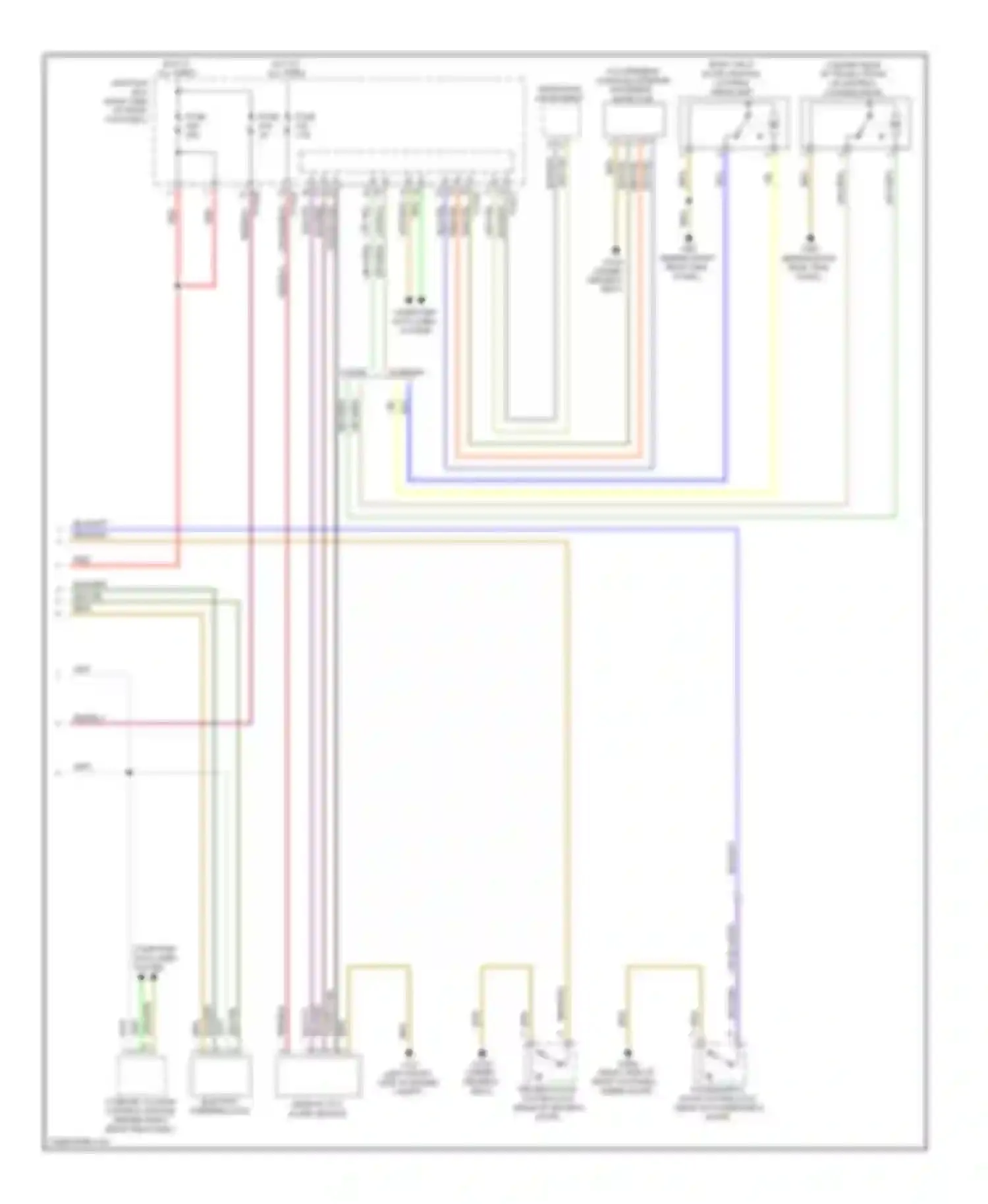 Cooper MINI II (2006-2010): Anti-theft circuit, except convertible (2 of 2)