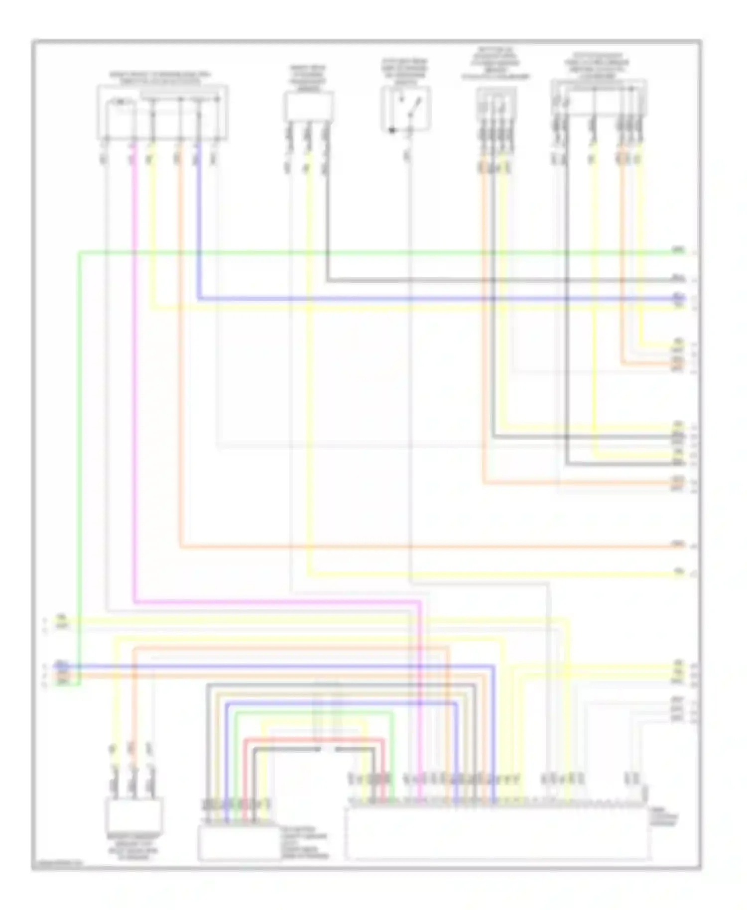 Cooper MINI II (2006-2010): Wiring diagram engine performance 1.6l, except convertible (3 of 4)