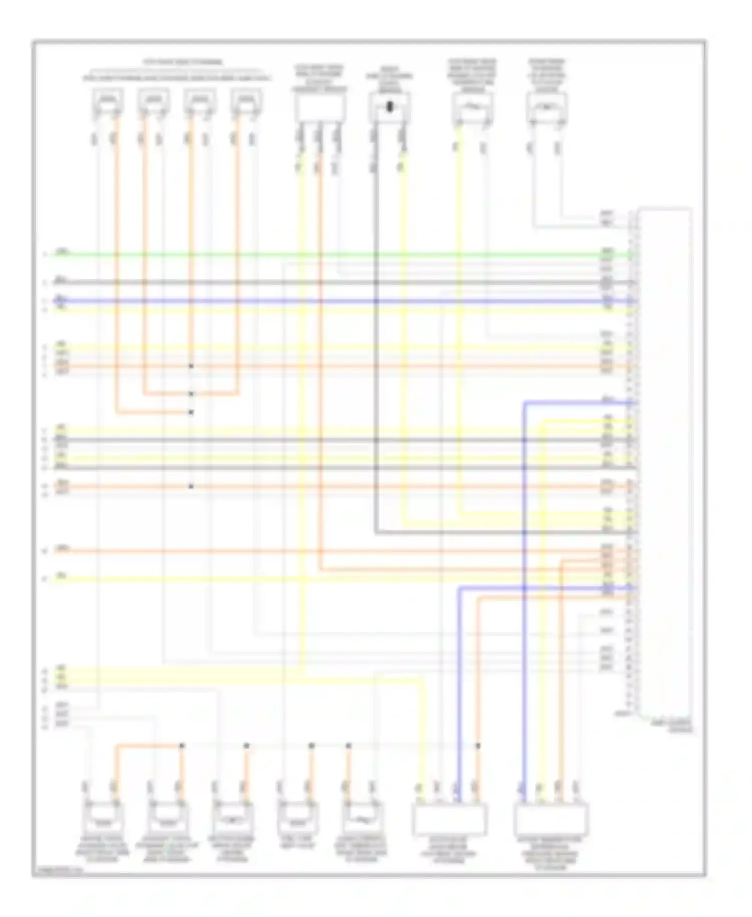 Cooper MINI II (2006-2010): Wiring diagram engine performance 1.6l, except convertible (4 of 4)