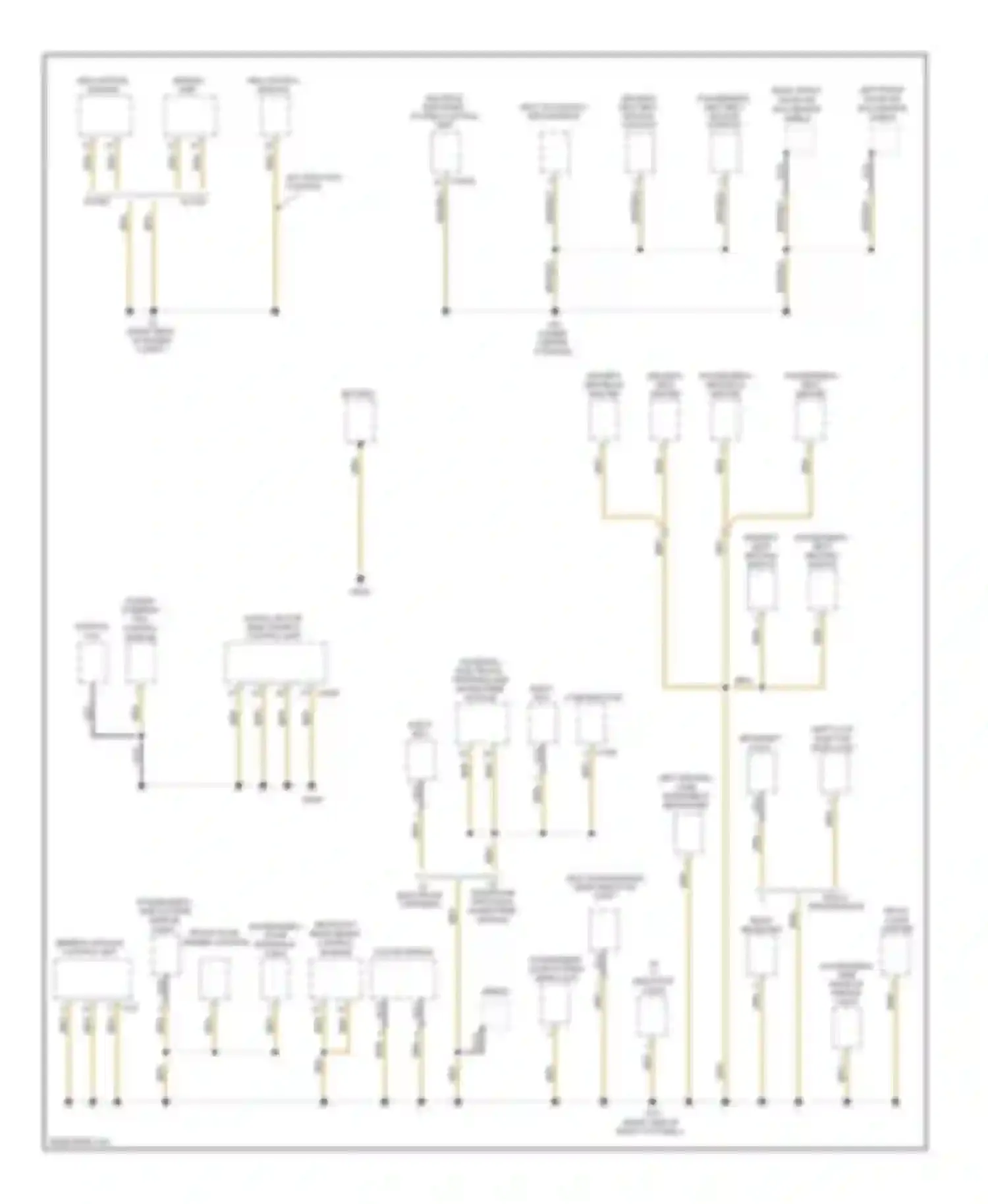 Cooper MINI II (2006-2010): Ground distribution circuit, convertible (1 of 4)