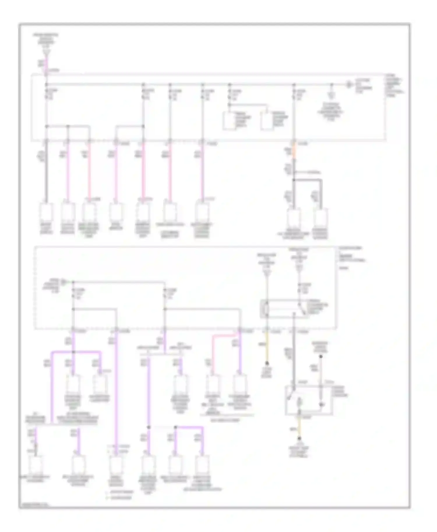 Cooper MINI II (2006-2010): Power distribution circuit, convertible (5 of 5)