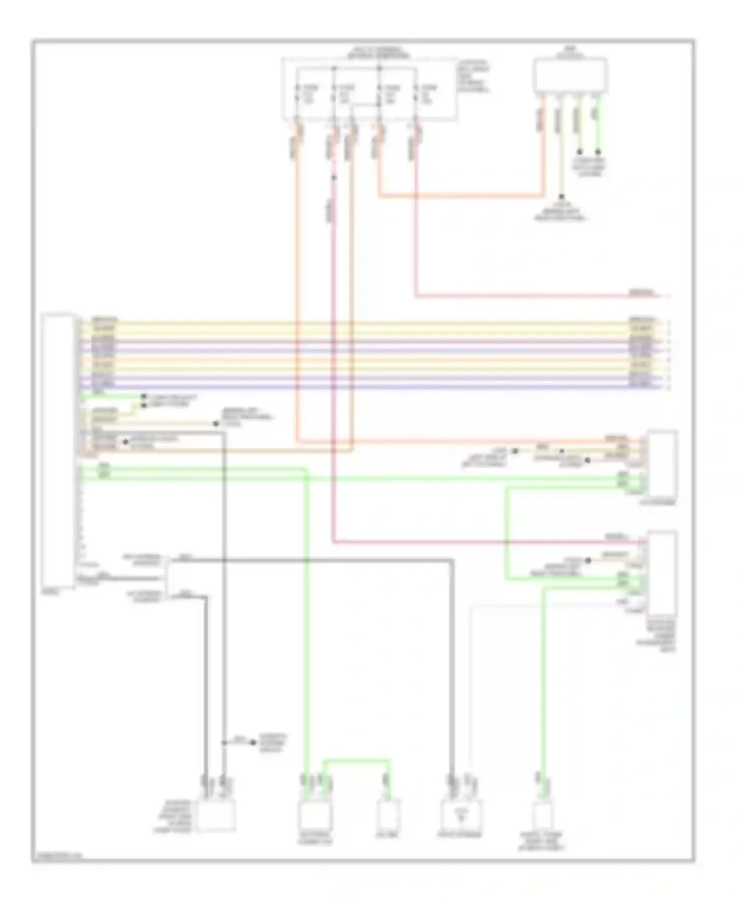 Cooper MINI II (2006-2010): Radio circuit, except convertible without car communication computer/m-ask with amplifier (1 of 2)