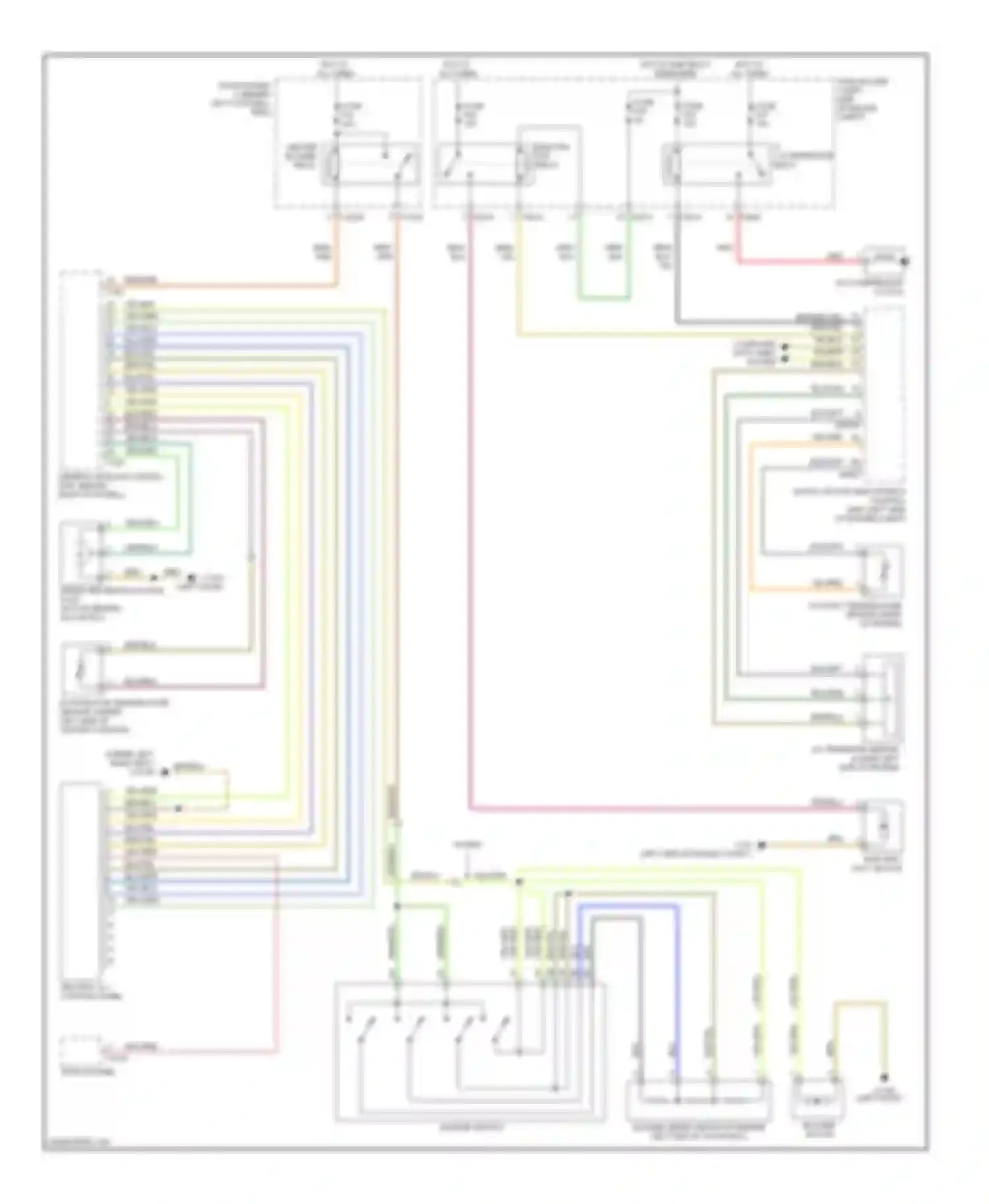Wiring diagram a/c compressor clutch for MINI Cooper II (2006-2010) (4 of 4)