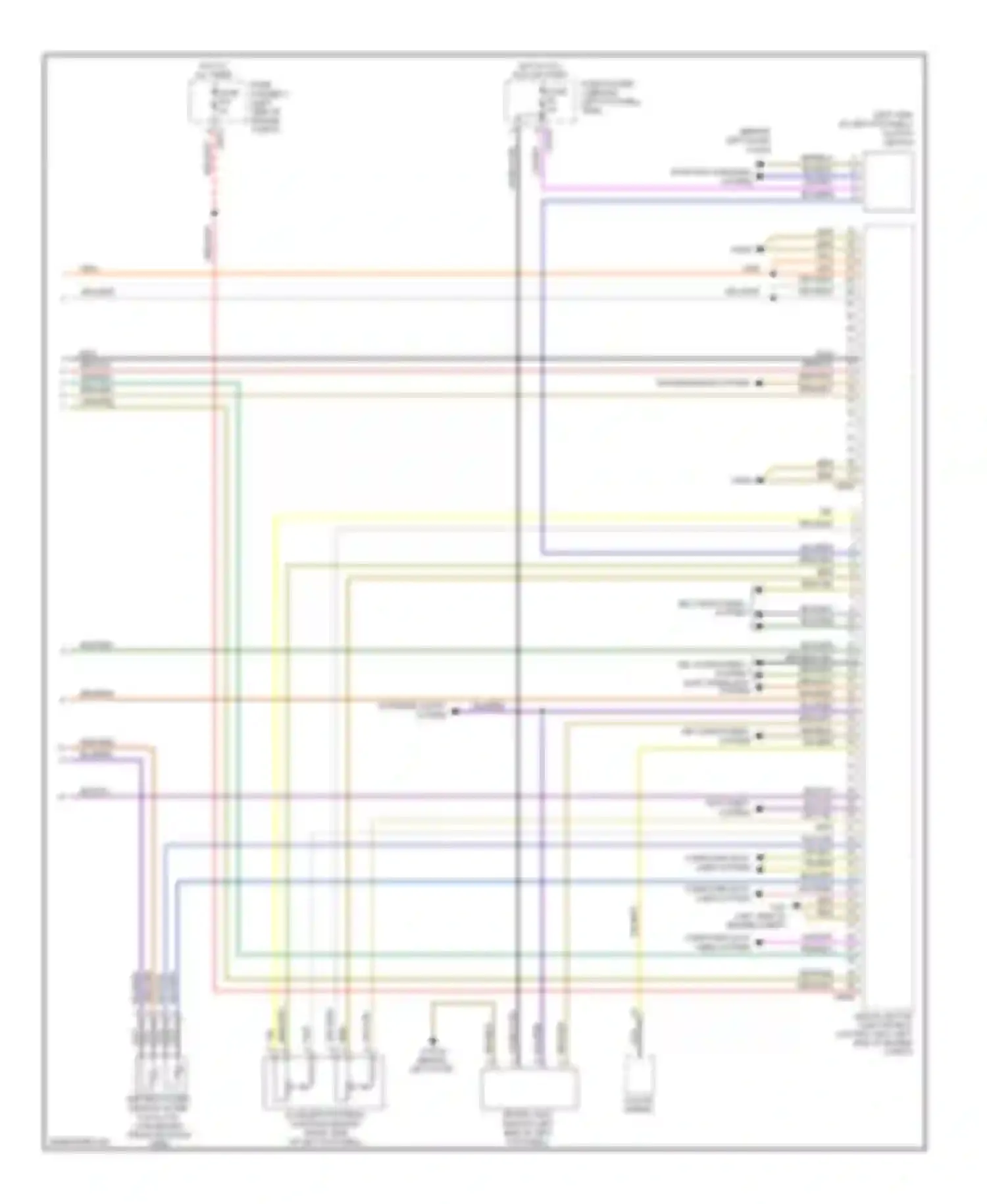 Wiring diagram air conditioning system for MINI Cooper II (2006-2010) (2 of 3)